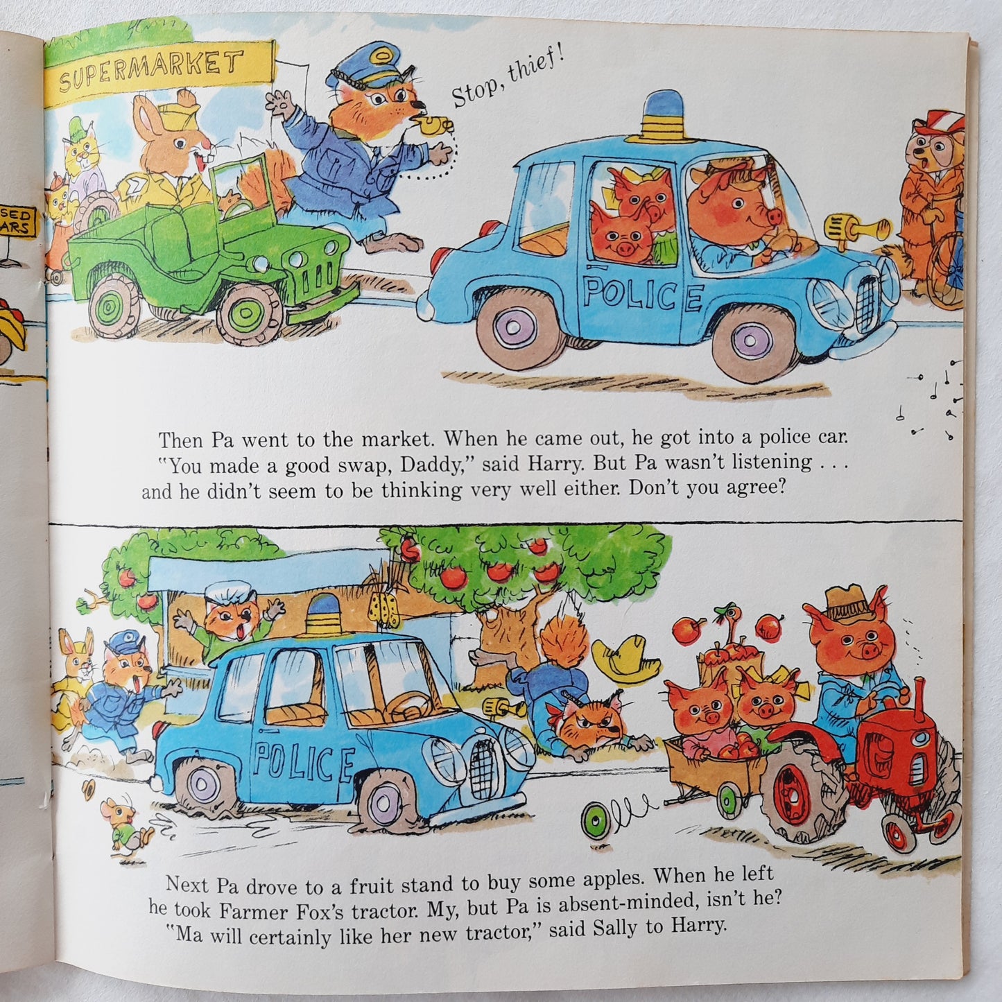 Richard Scarry's Bedtime Stories by Richard Scarry (Good, 1978, Pbk, Random House Pictureback)