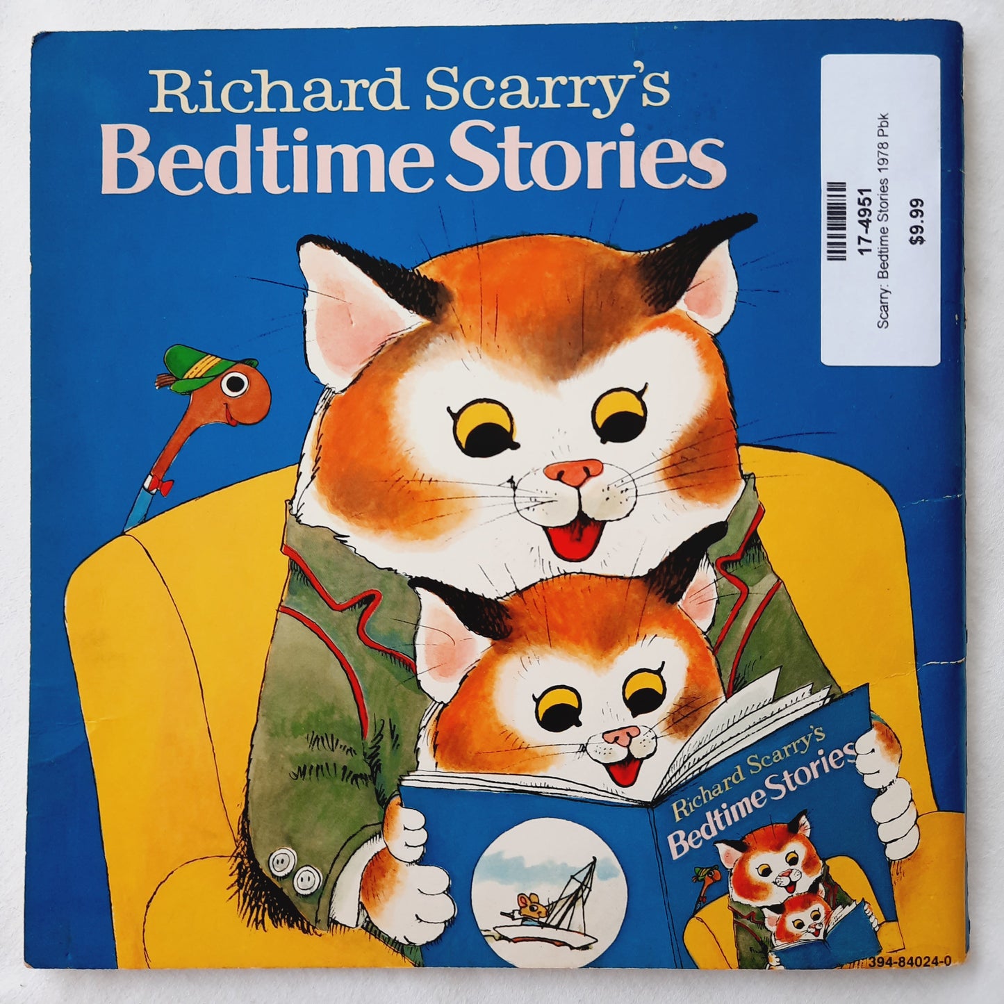 Richard Scarry's Bedtime Stories by Richard Scarry (Good, 1978, Pbk, Random House Pictureback)