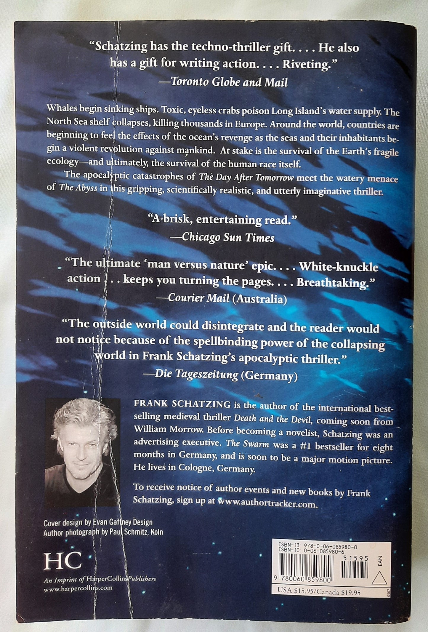 The Swarm by Frank Schatzing (Good, 2006, Pbk, 898 pages, HarperCollins)