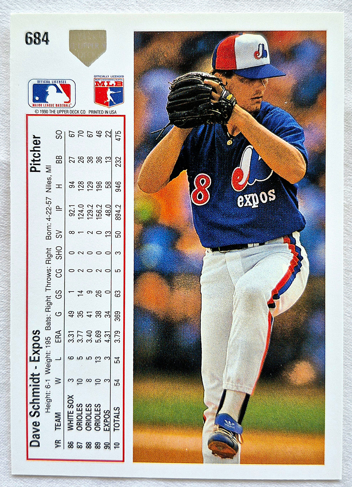 Bewertung '92 Julio Machado Milwaukee Brewers Relief Pitcher #353 Baseballkarte Nahezu Neuwertig