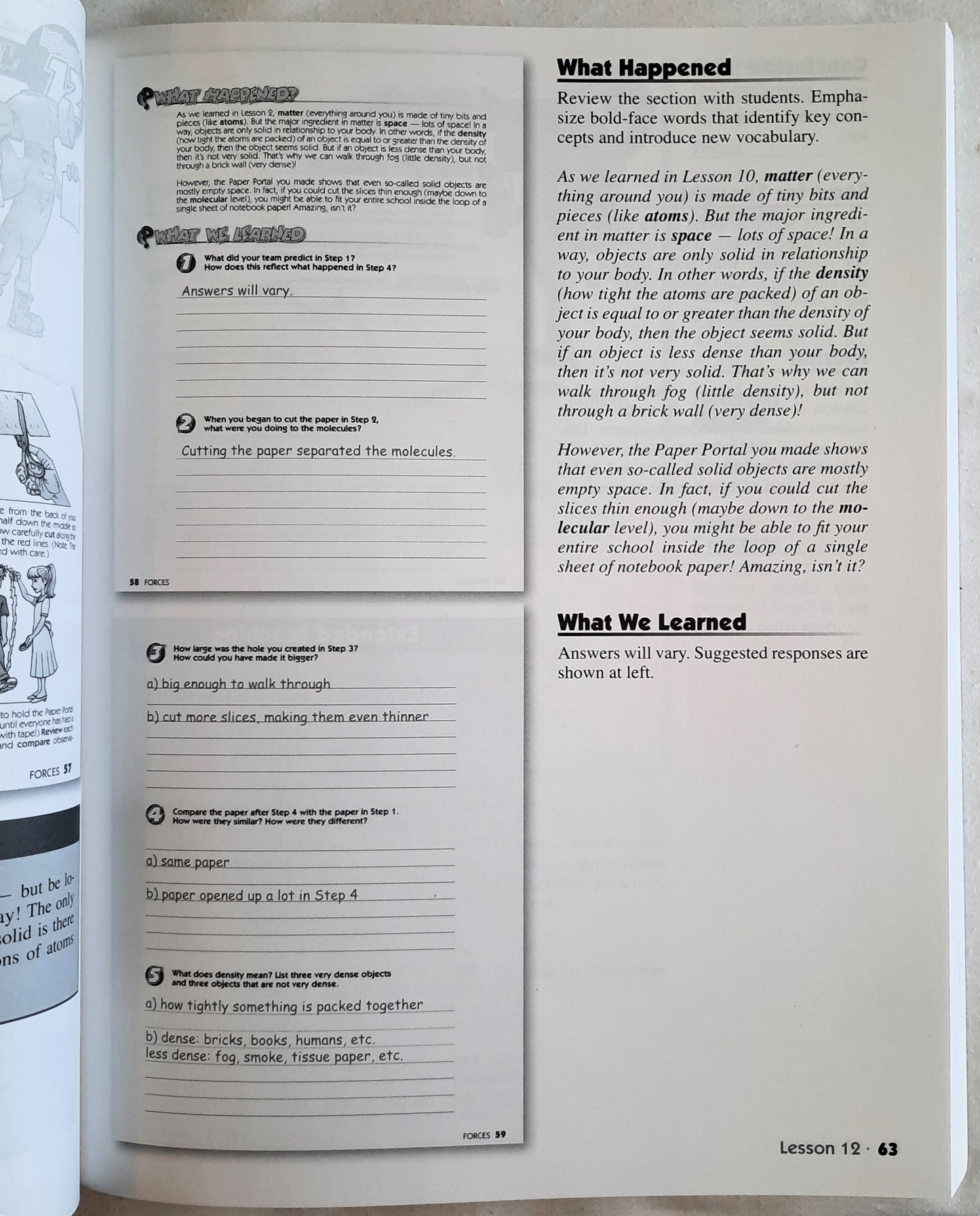 A Reason for Science Level E Teacher Guidebook by Dave & Rozann Seela (New, 2003, Pbk, 240 pages, The Concerned Group)
