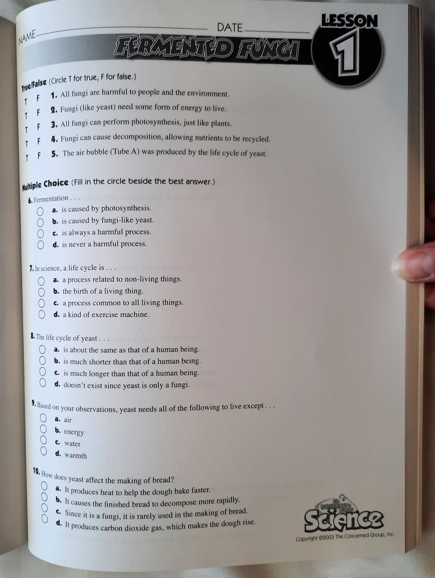 A Reason for Science Level E Teacher Guidebook by Dave & Rozann Seela (New, 2003, Pbk, 240 pages, The Concerned Group)