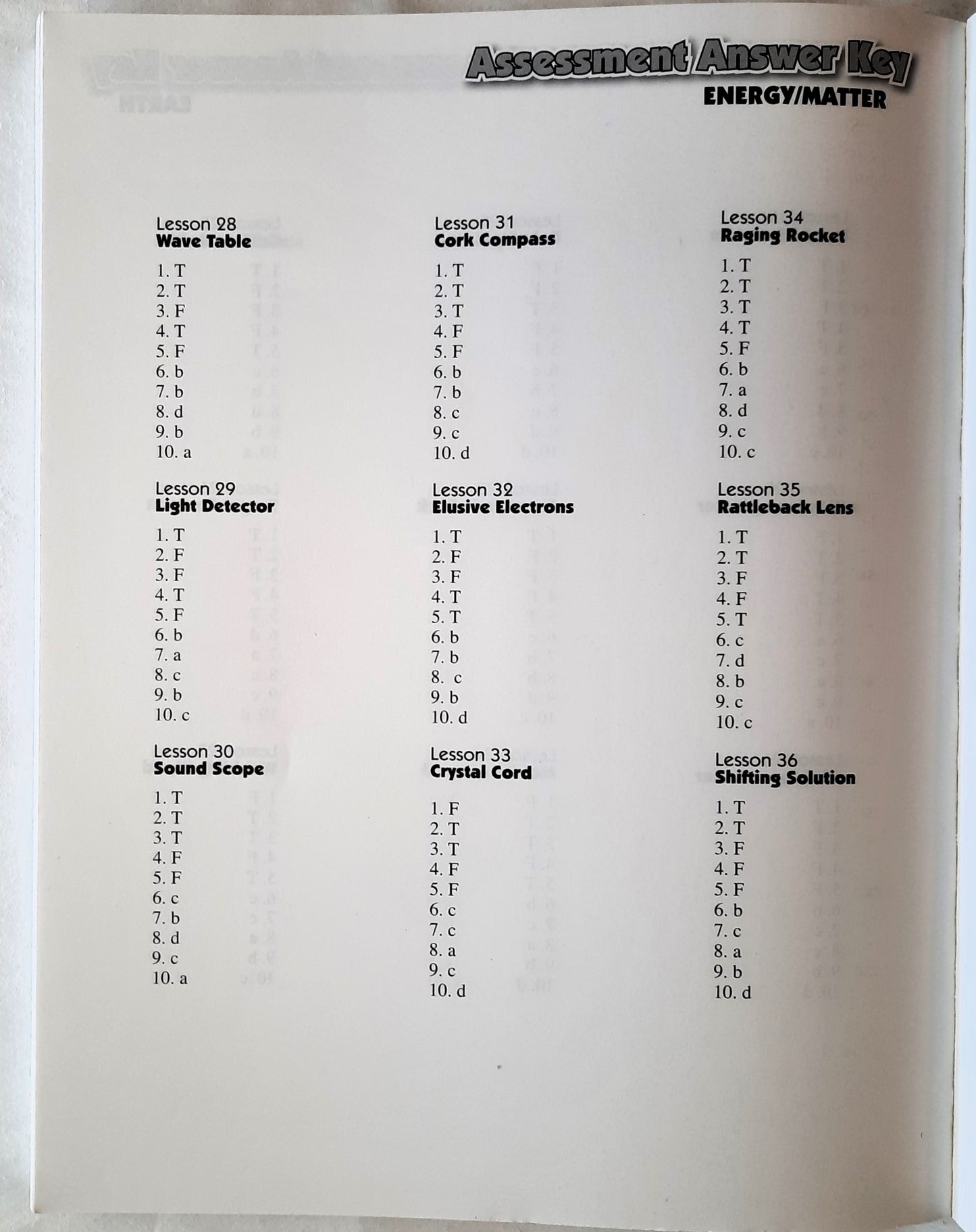 A Reason for Science Level E Teacher Guidebook by Dave & Rozann Seela (New, 2003, Pbk, 240 pages, The Concerned Group)