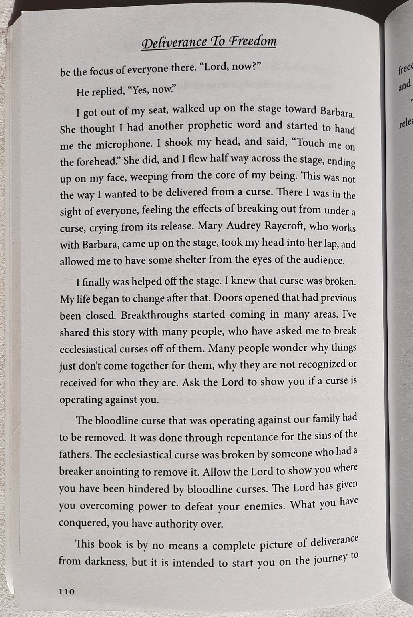 Deliverance to Freedom: A Guide for Releasing Captives by Regina Shank (Very Good, 2017, PBk, 141 pages, Missouri Prayer Global Ministries)