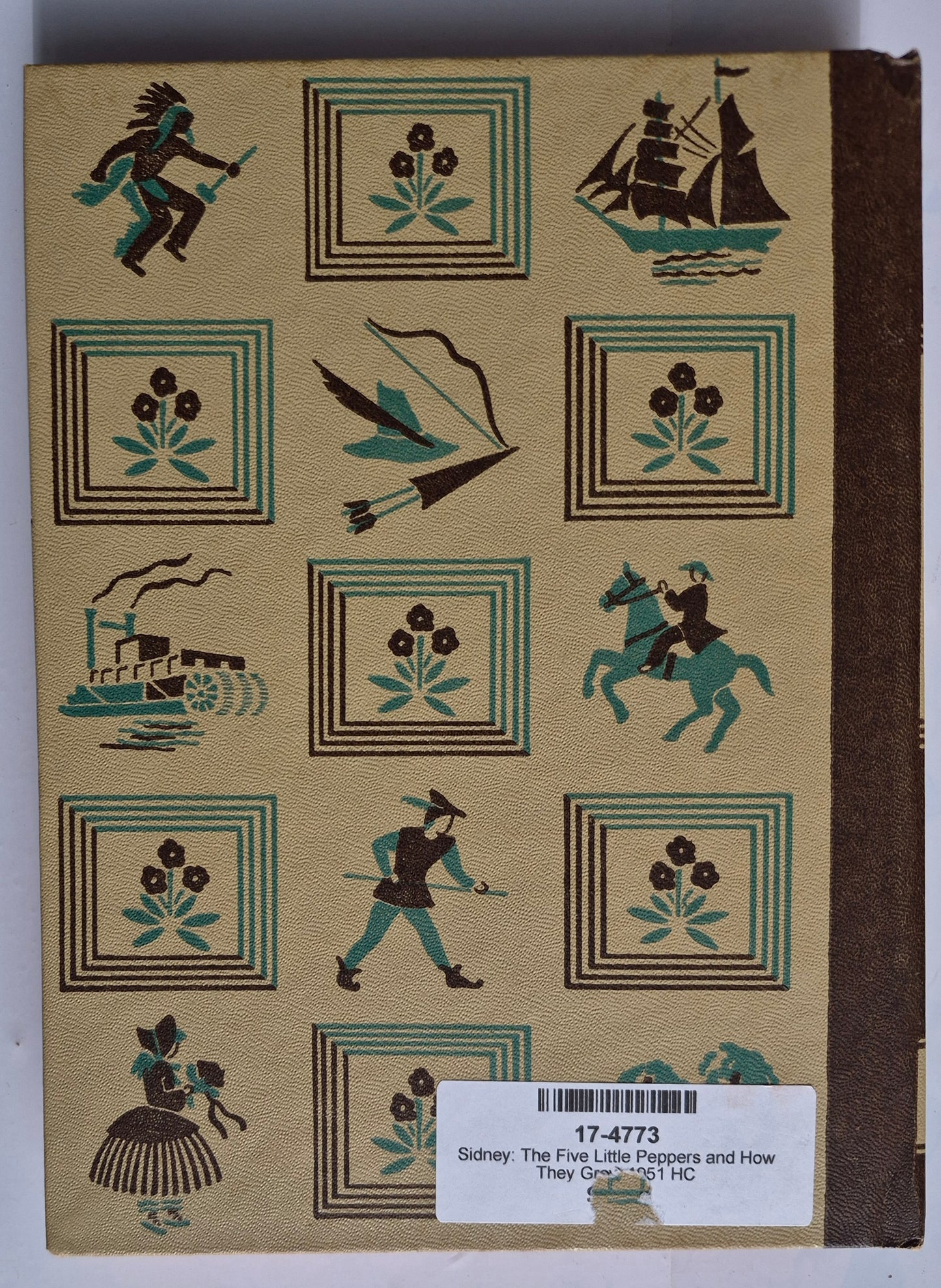 The Five Little Peppers and How They Grew by Margaret Sidney (Good, 1951, HC, 237 pages, Whitman Publishing)