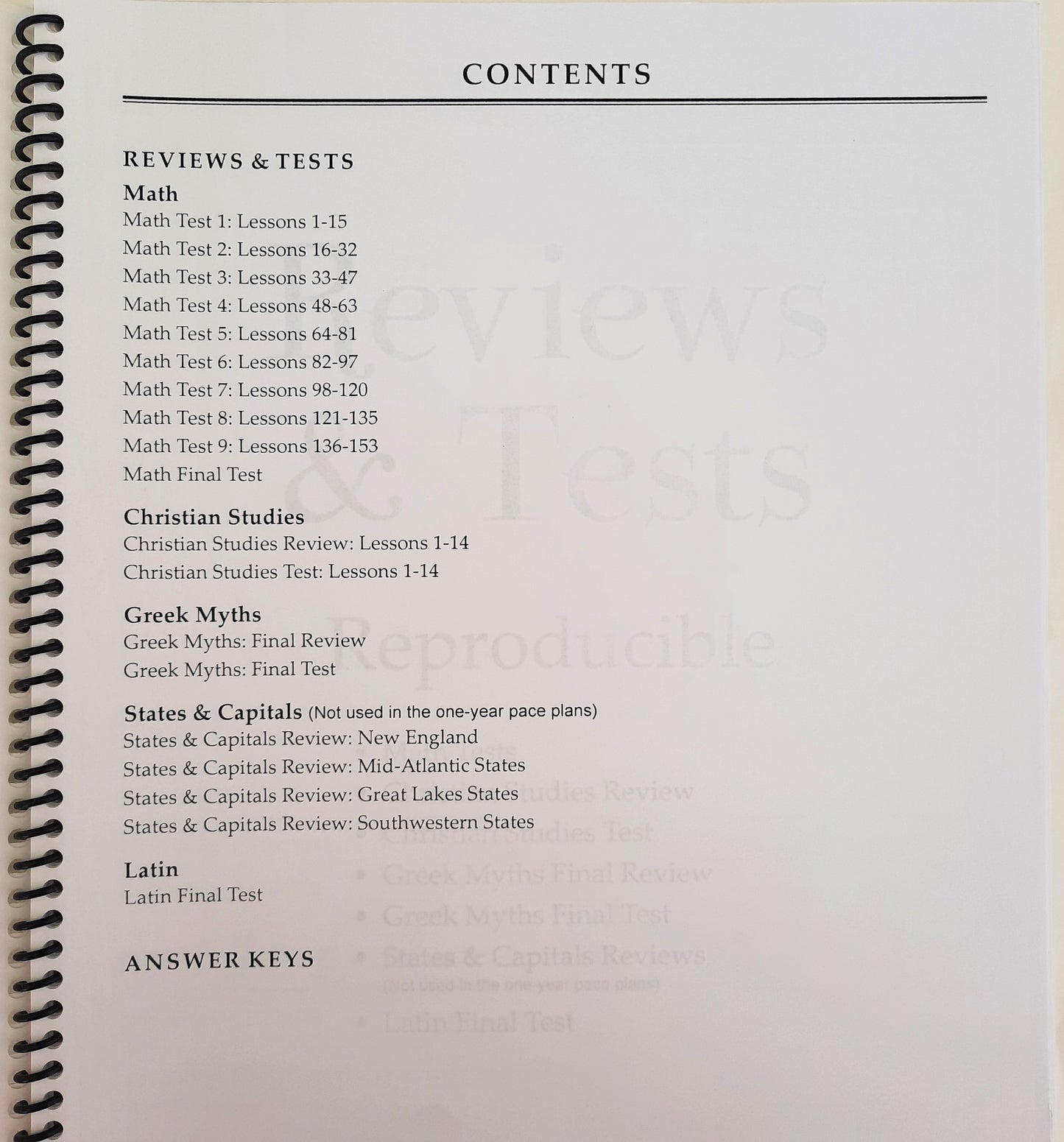 Simply Classical Curriculum Levels 5/6 Reviews & Tests by Cheryl Swope (New, 2018, Spiral Pbk, Memoria Press Special-Needs)