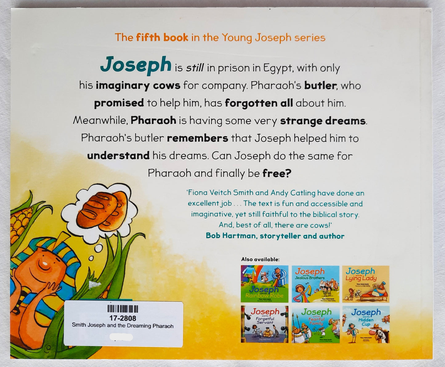Joseph and the Dreaming Pharaoh by Fiona Veitch Smith (New, 2017, PBK, 32 pages, SPCK)