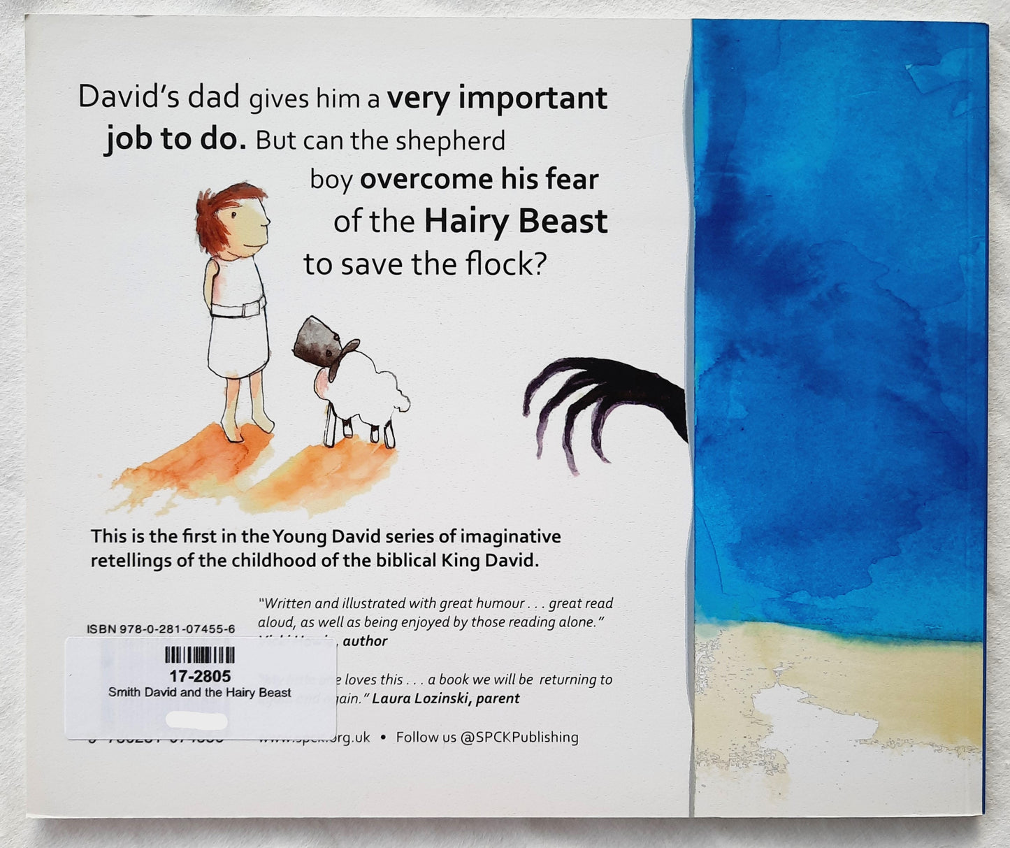David and the Hairy Beast by Fiona Veitch Smith (New, 2015, Pbk, 32 pages, SPCK Publishing)