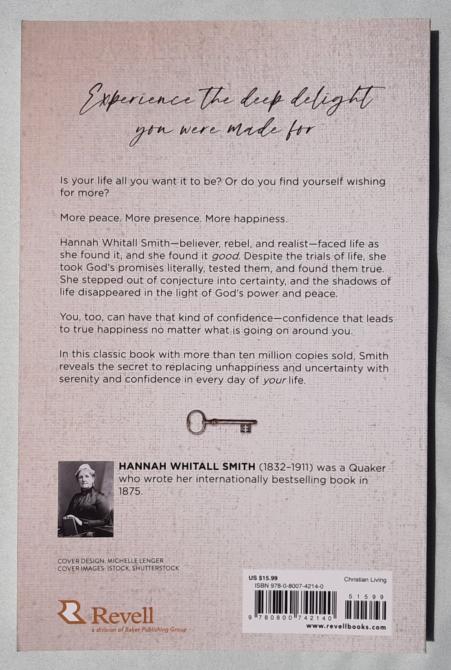 The Christian's Secret of a Happy Life von Hannah Whitall Smith (Neu, 2022, Pb., 206 Seiten, Revell)