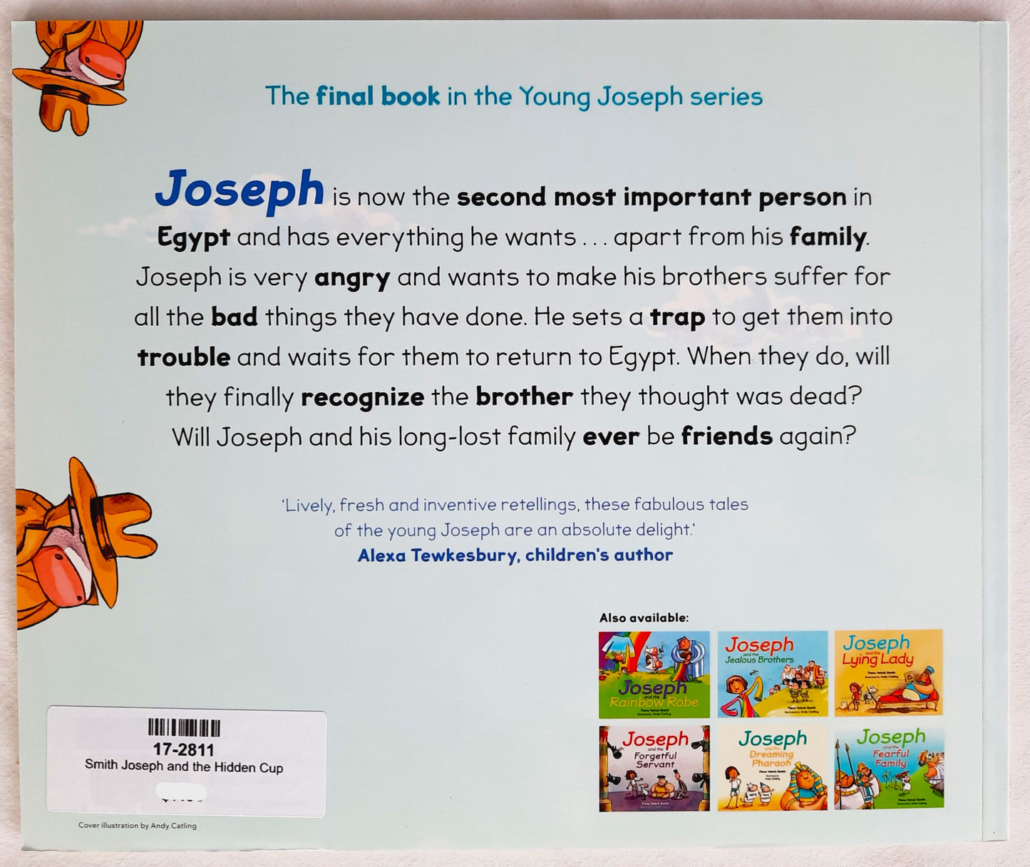 Joseph and the Hidden Cup by Fiona Veitch Smith (New, 2018, PBK, 32 pages, SPCK)