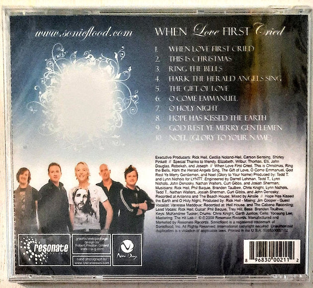 When Love First Cried by Sonicflood Music Christmas CD (New, 2009, Resonate)