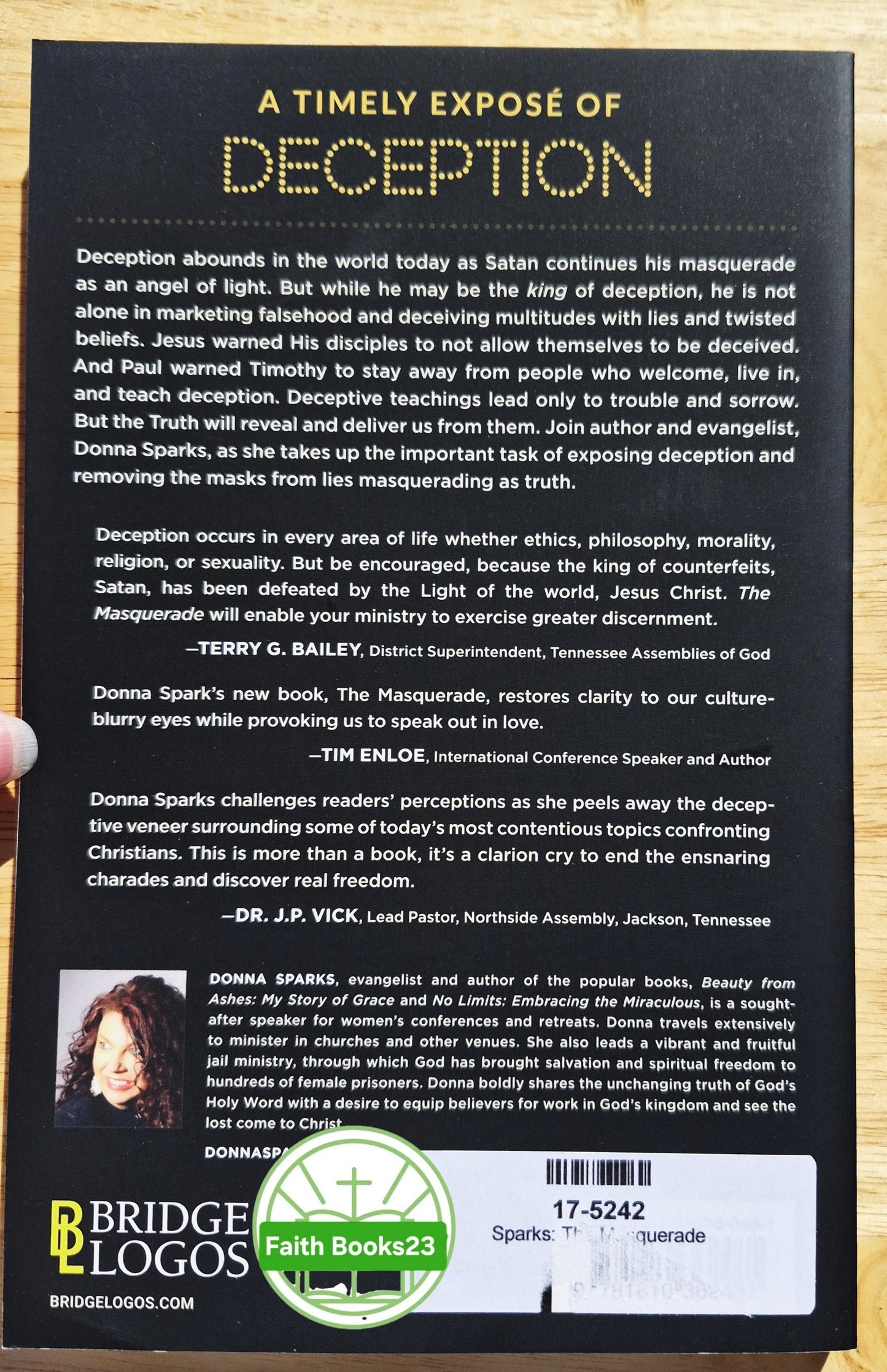 The Masquerade: Deception in the Last Days von Donna Sparks (Neu, 2020, Pbk, 160 Seiten, Bridge-Logos)
