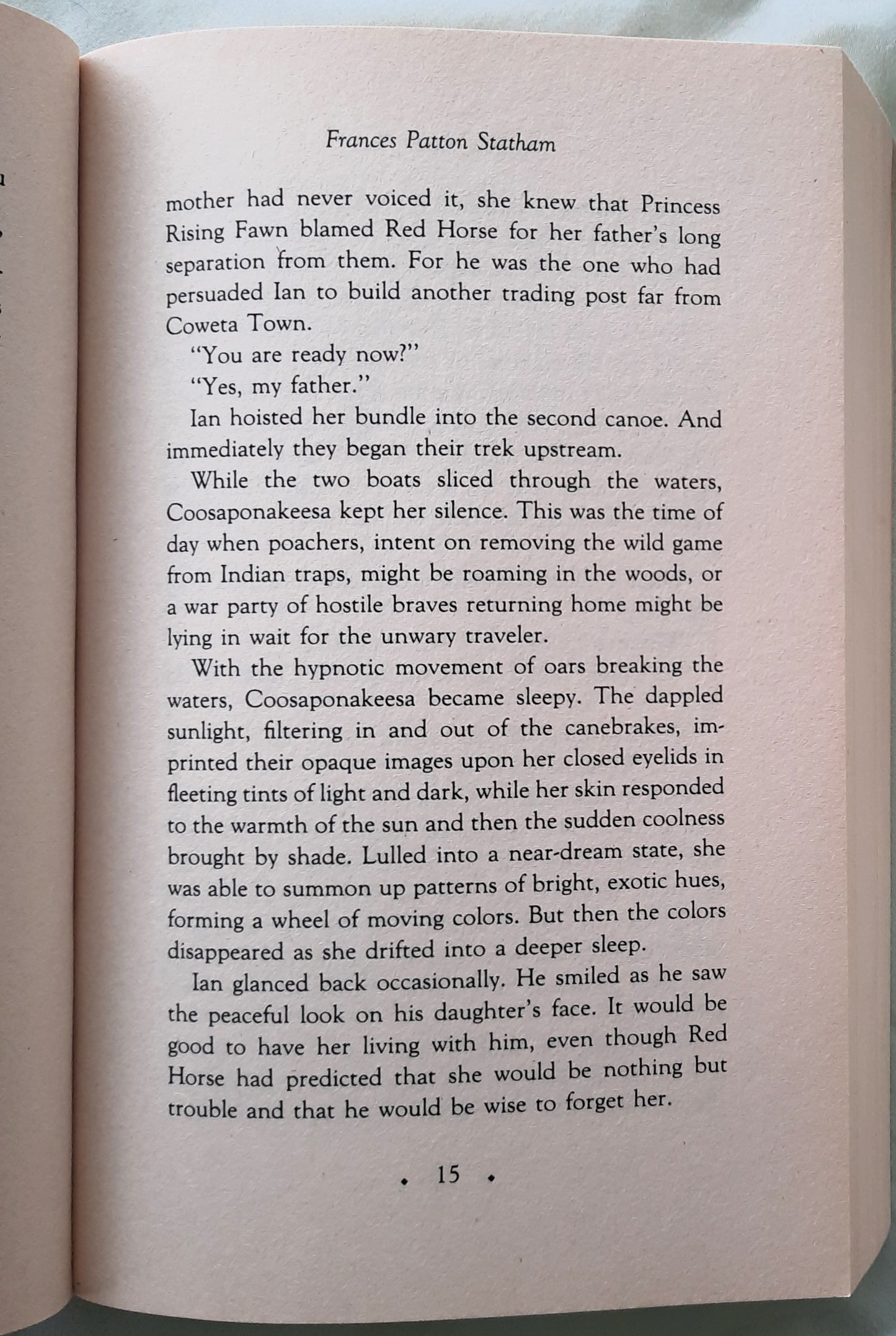 Call the River Home by Frances Patton Statham (Very Good, 1991, Pbk, 408 pages, Fawcett Columbine)