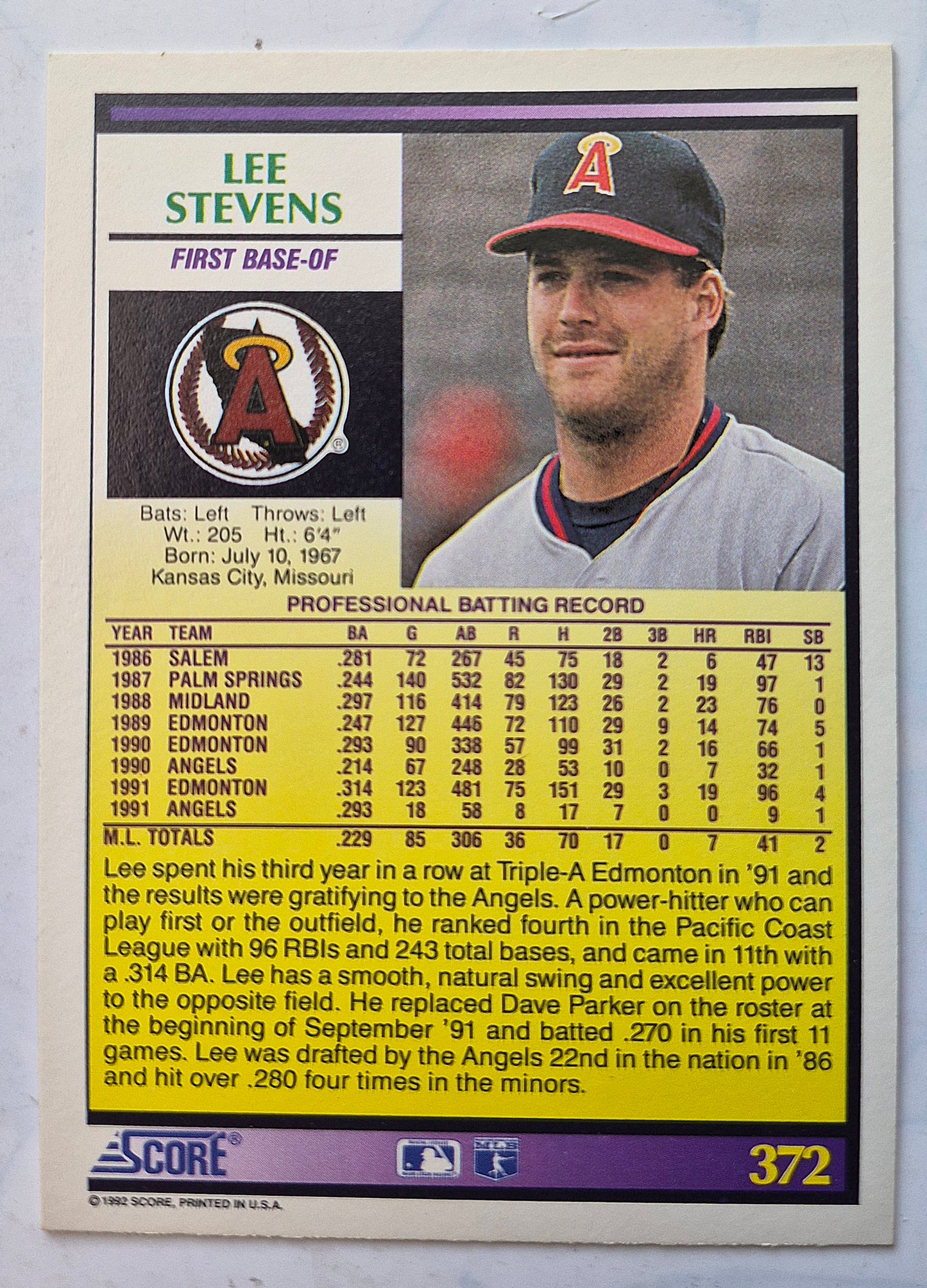 Bewertung: „92 Jeff Reed Cincinnati Reds Catcher #311 Baseball-Karte Nahezu neuwertig