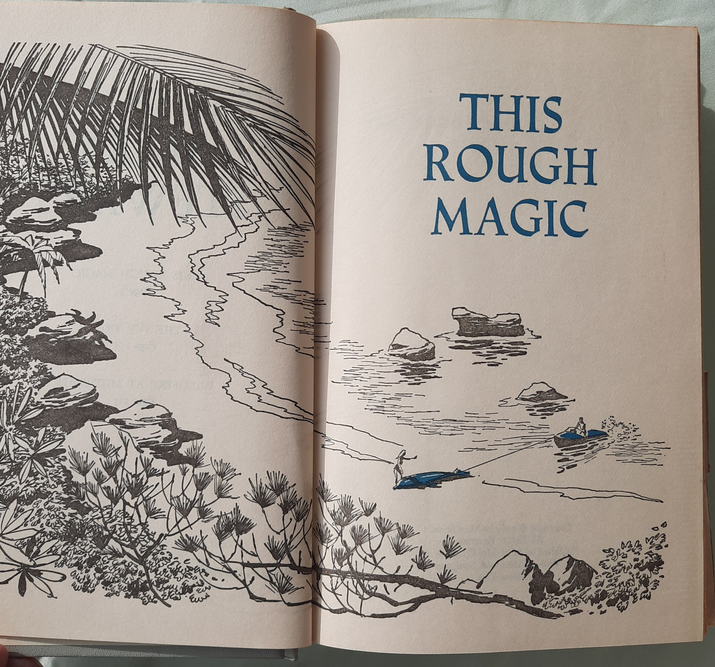 The Spell of Mary Stewart by Mary Stewart (This Rough Magic/The Ivy Tree/Wildfire at Midnight, Very Good, 1968, HC, 701 pages, Nelson Doubleday)