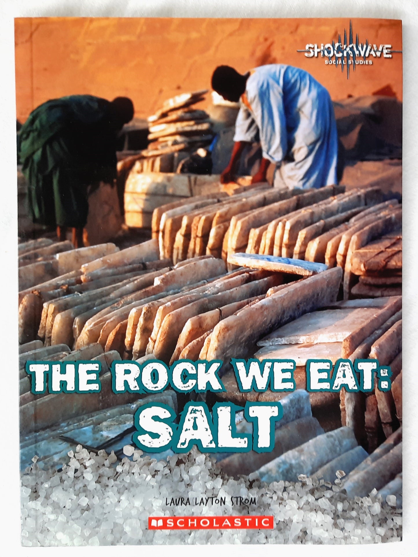 The Rock We Eat: Salt by Laura Strom (Like New, 2007, Pbk, 36 pages, Scholastic)