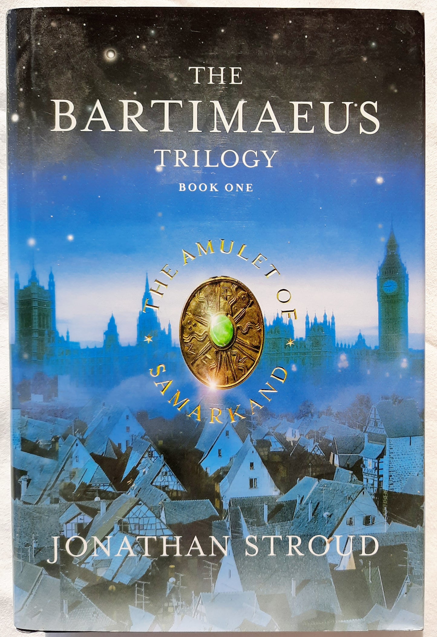 The Bartimaeus Trilogy #1: The Amulet of Samarkand by Jonathan Stroud (Very good, 2003, HC, 462 pages, Miramax Books)