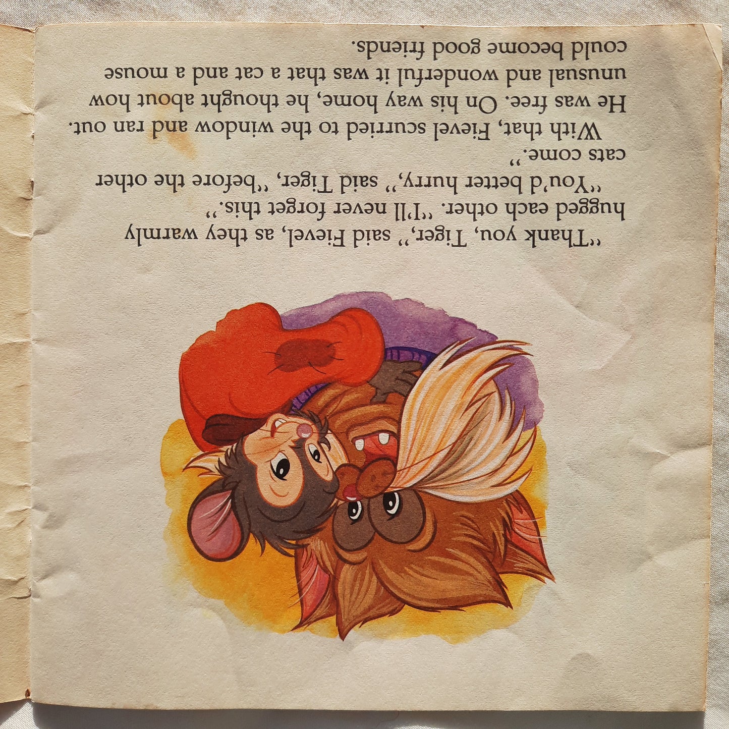 An American Tail: Fievel and Tiger by Michael Teitelbaum (McDonald's, Good, 1986, Pbk, 24 pages, Universal City Studios)