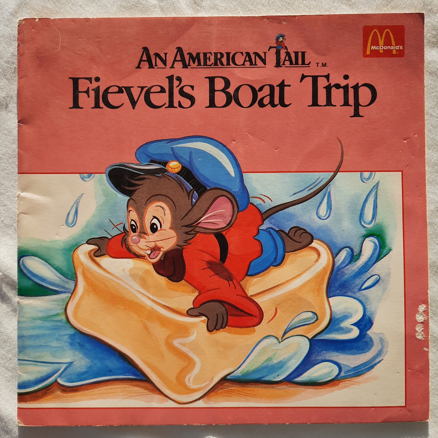 An American Tail: Fievel's Boat Trip by Michael Teitelbaum (McDonald's, Good, 1986, Pbk, 24 pages, Universal City Studios)