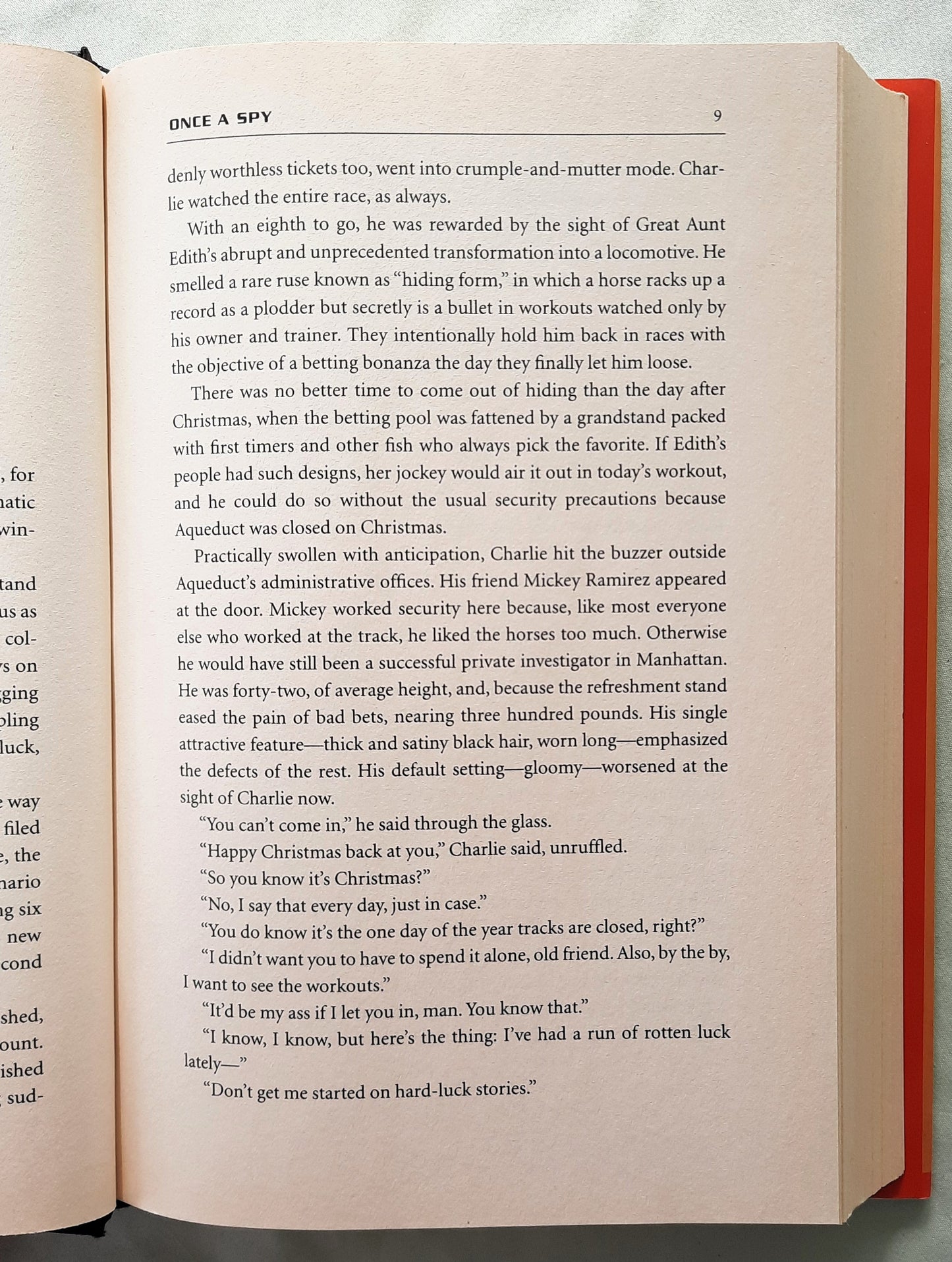 Once a Spy by Keith Thomson (Very good, 2010, HC, 325 pages, Doubleday)