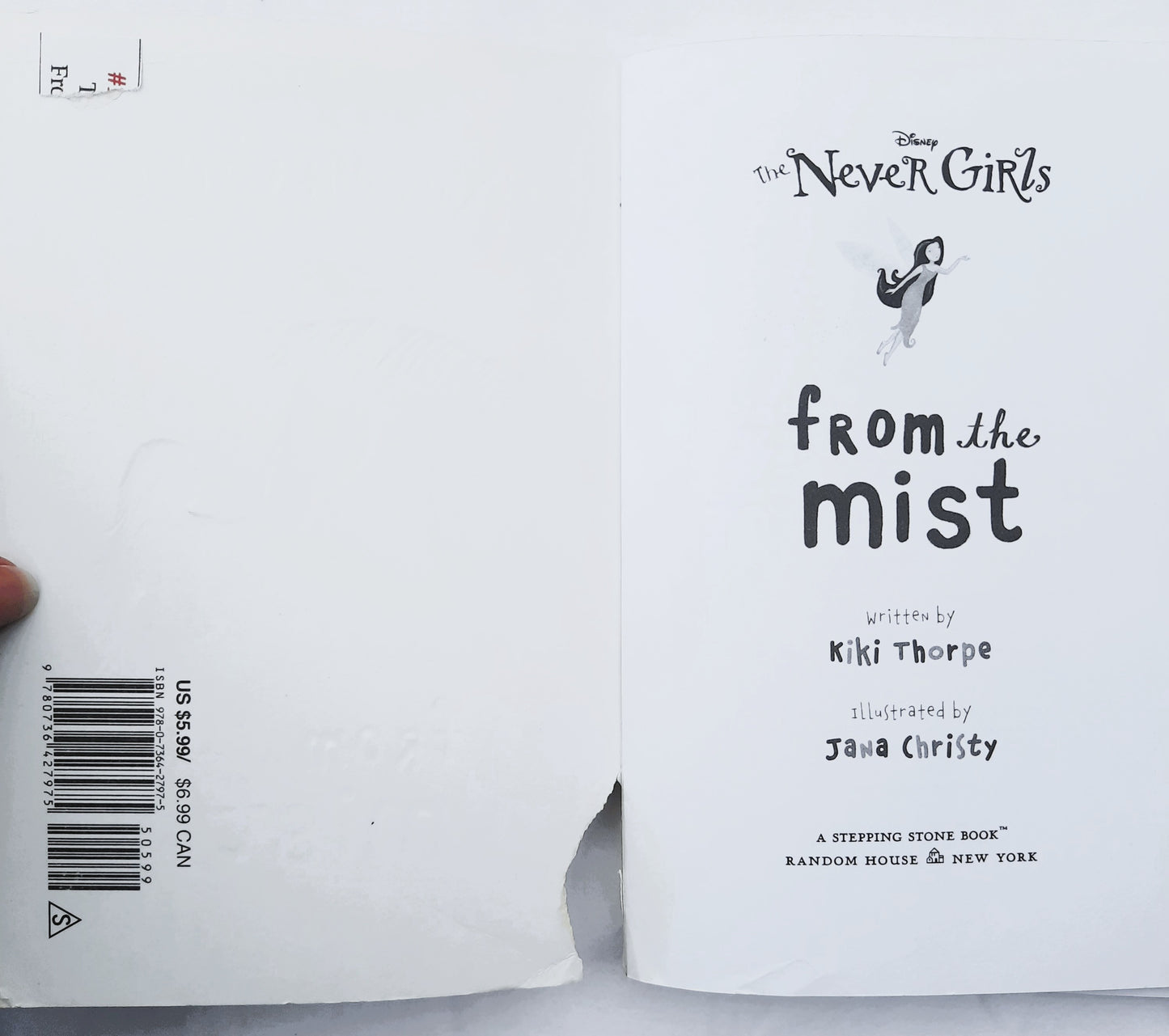 The Never Girls: From the Mist by Kiki Thorpe; Jana Christy (Good, 2013, Pbk, 118 pages, Random House)