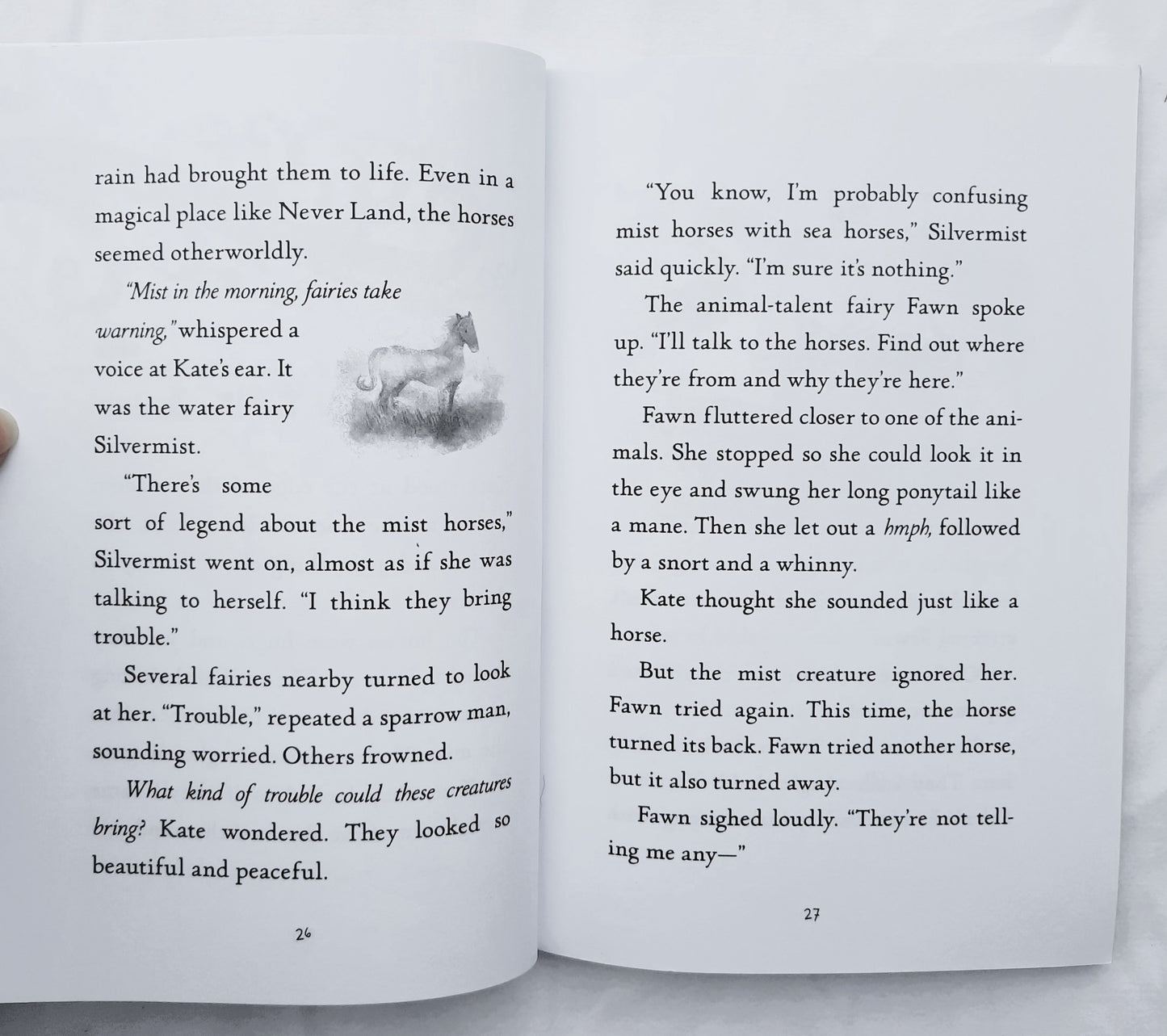 The Never Girls: From the Mist by Kiki Thorpe; Jana Christy (Good, 2013, Pbk, 118 pages, Random House)