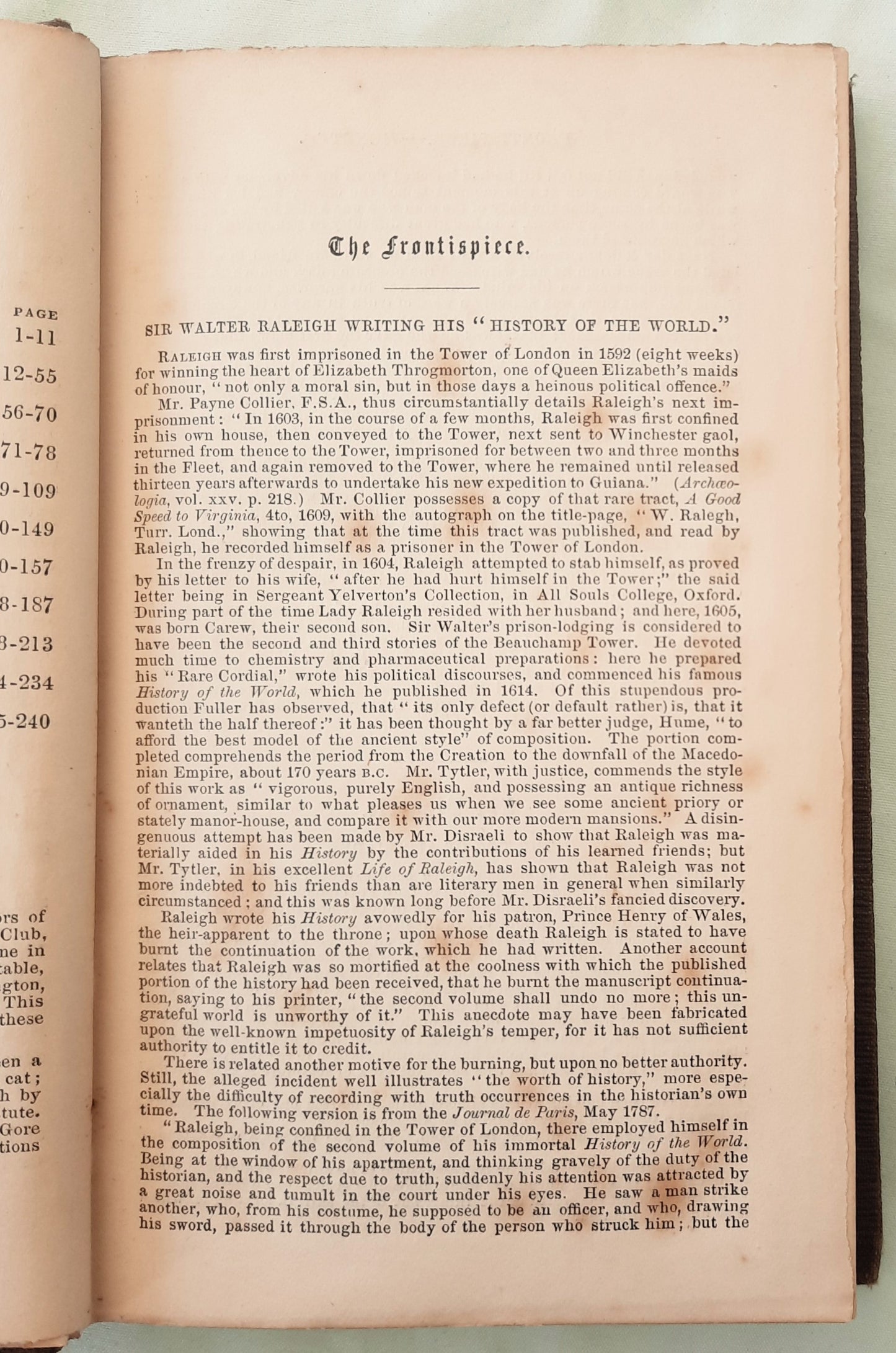 Curiosities of History by John Timbs F.S.A. (Good, 1857, HC, 279 pages, Davis Bogue, Fleet Street) RARE First Edition!