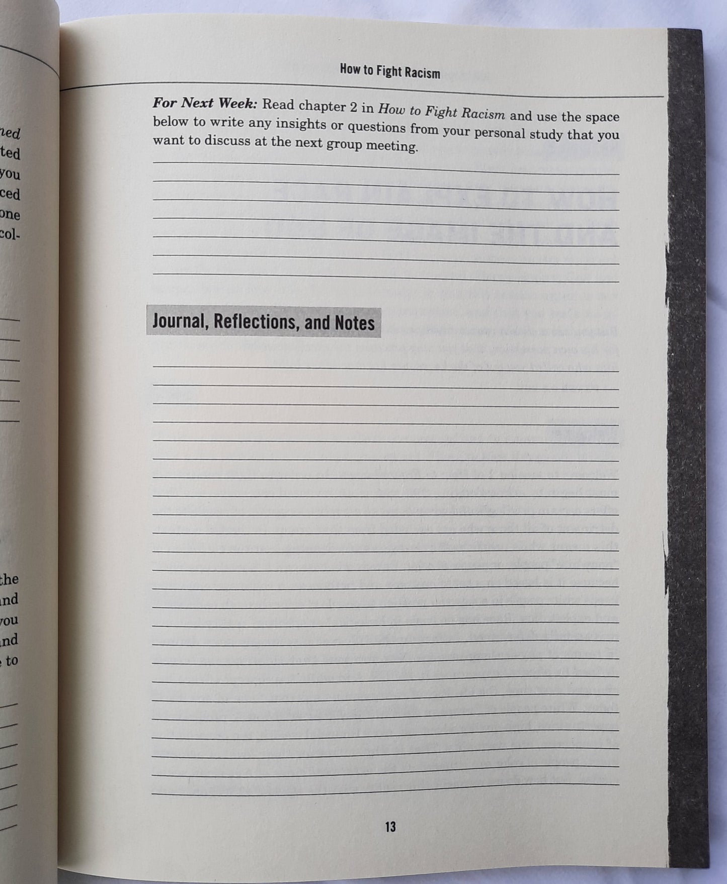 How to Fight Racism Study Guide by Jemar Tisby (New, 2021, Pbk, 178 pages, Zondervan Reflective)