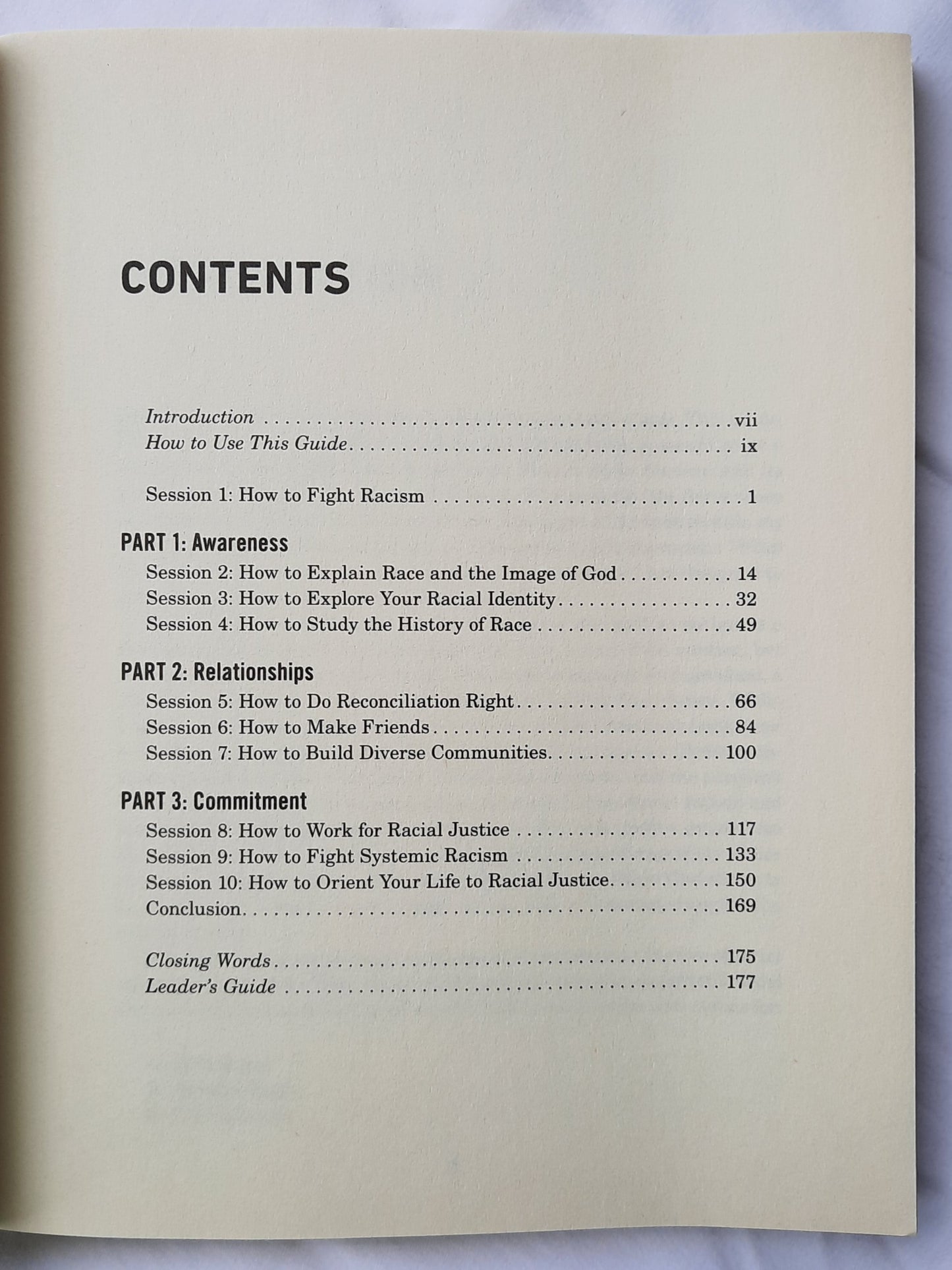 How to Fight Racism Study Guide by Jemar Tisby (New, 2021, Pbk, 178 pages, Zondervan Reflective)