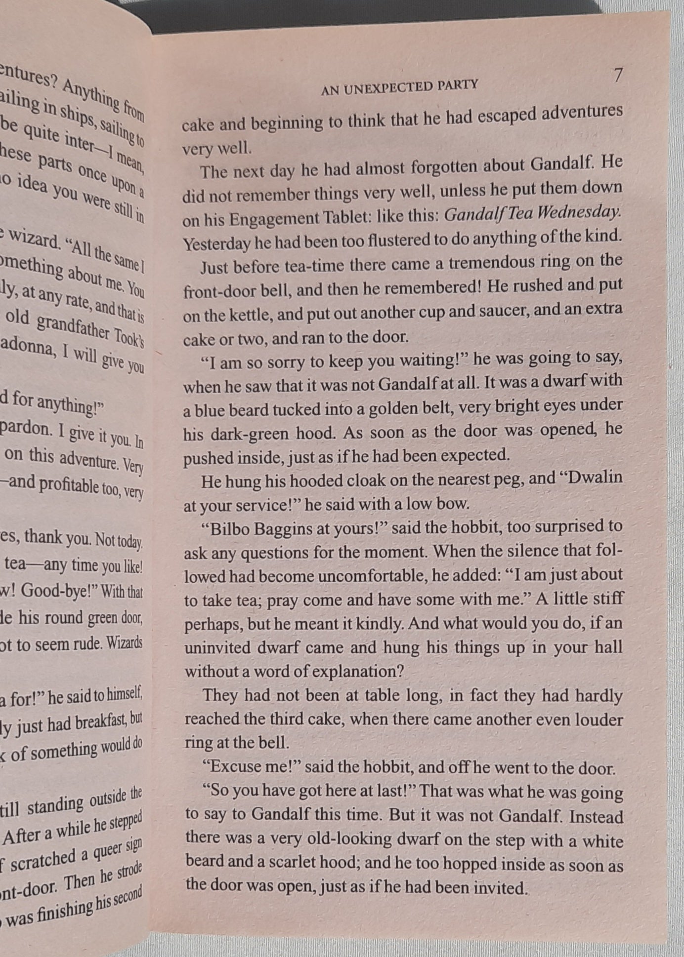 The Hobbit by J.R.R. Tolkien (Very good, 1982, Pbk, 306 pages, Del Rey Books)