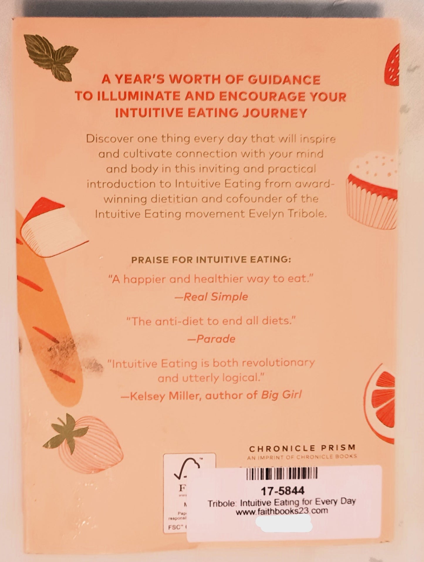 Intuitive Eating for Every Day by Evelyn Tribole (Very good, 2021, Pbk, 352 pages, Chronicle Prism)