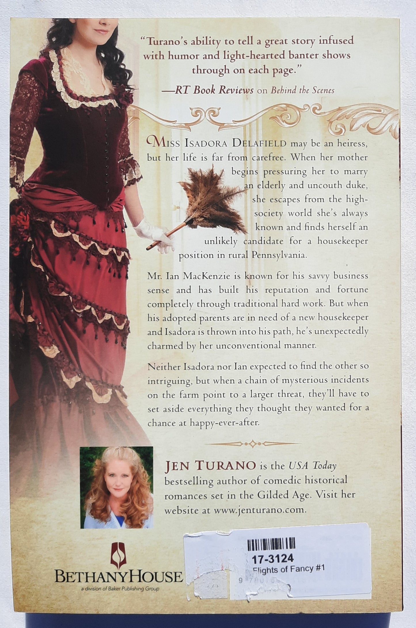 Flights of Fancy #1 by Jen Turano (American Heiresses, New, 2019, Pbk, 368 pages, Bethany House)