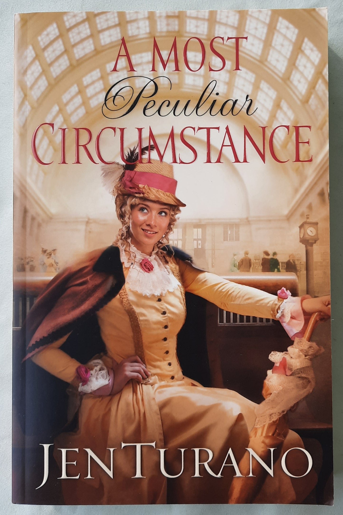 A Most Peculiar Circumstance by Jen Turano (Ladies of Distinction #2, Very good, 2013, Pbk, 344 pages, Bethany House)