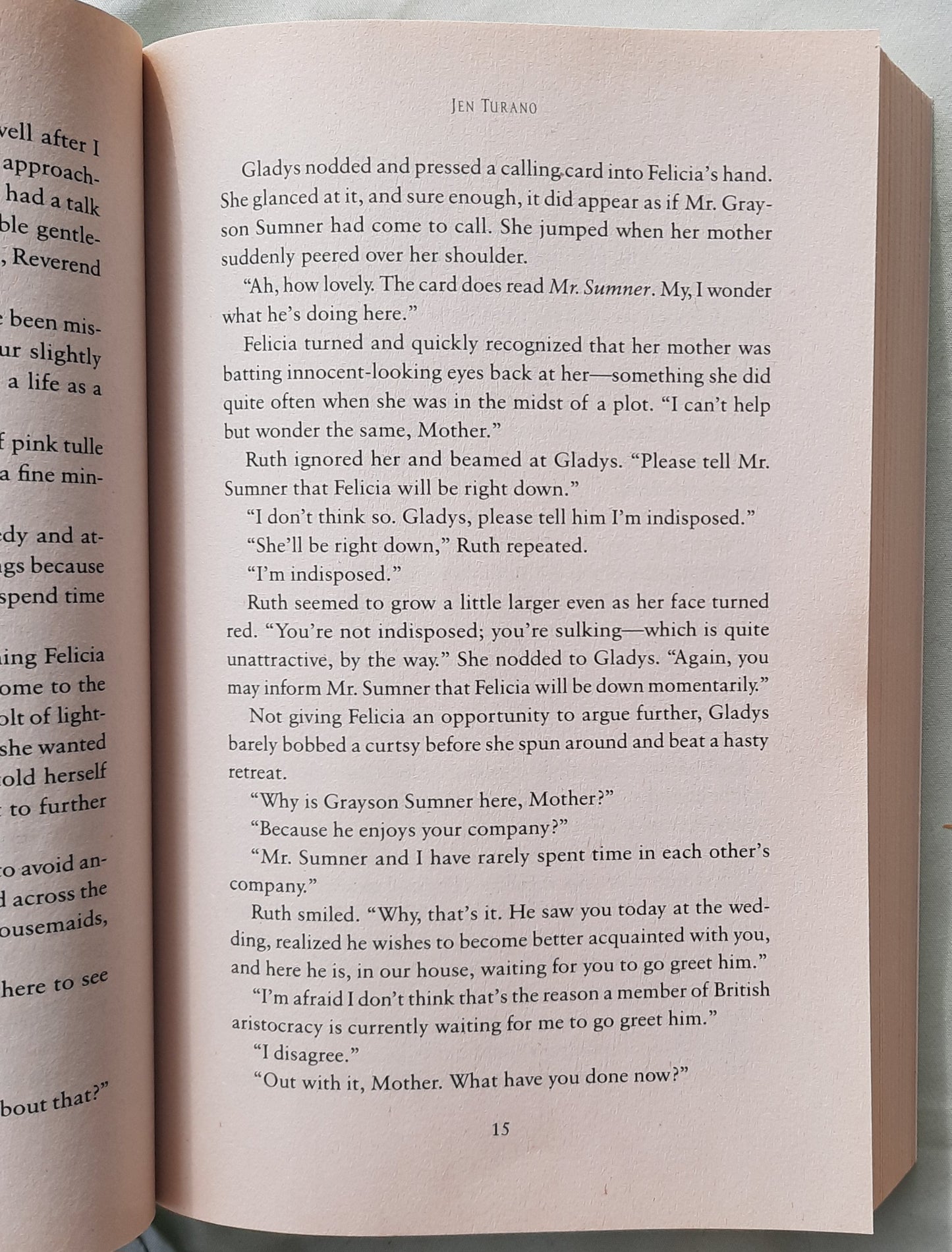 A Talent for Trouble by Jen Turano (Ladies of Distinction #3, Very good, 2013, Pbk, 346 pages, Bethany House)