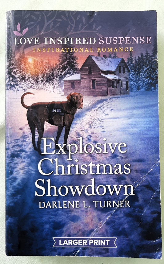Explosive Christmas Showdown #2 by Darlene L. Turner (Love Inspired Suspense, Acceptable, 2022, Pbk, 283 pages, Harlequin)