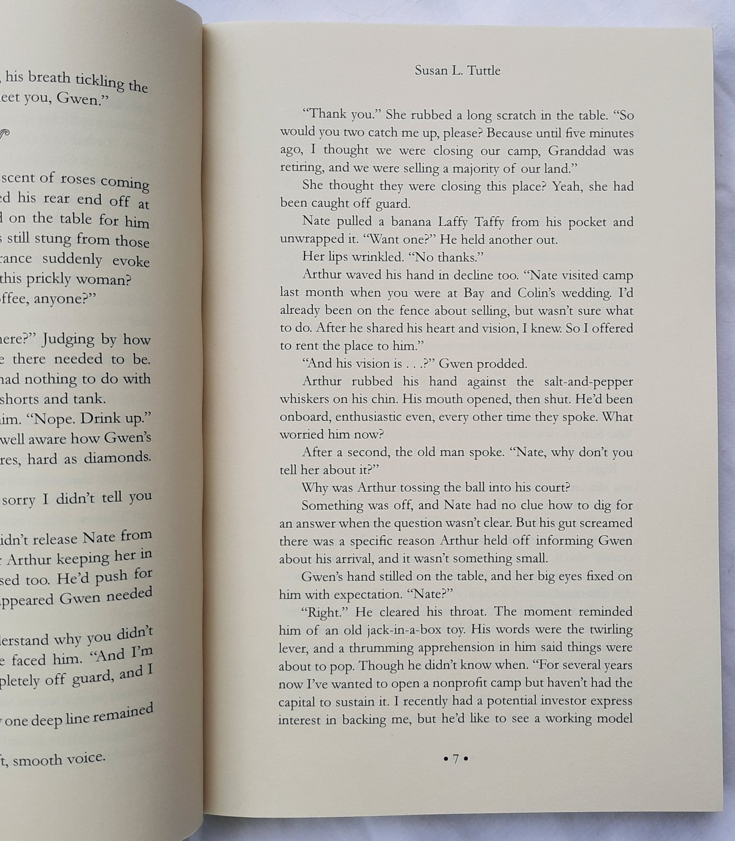 Out of the Blue by Susan L. Tuttle (New, 2022, Pbk, 321 pages, Iron Stream Fiction)