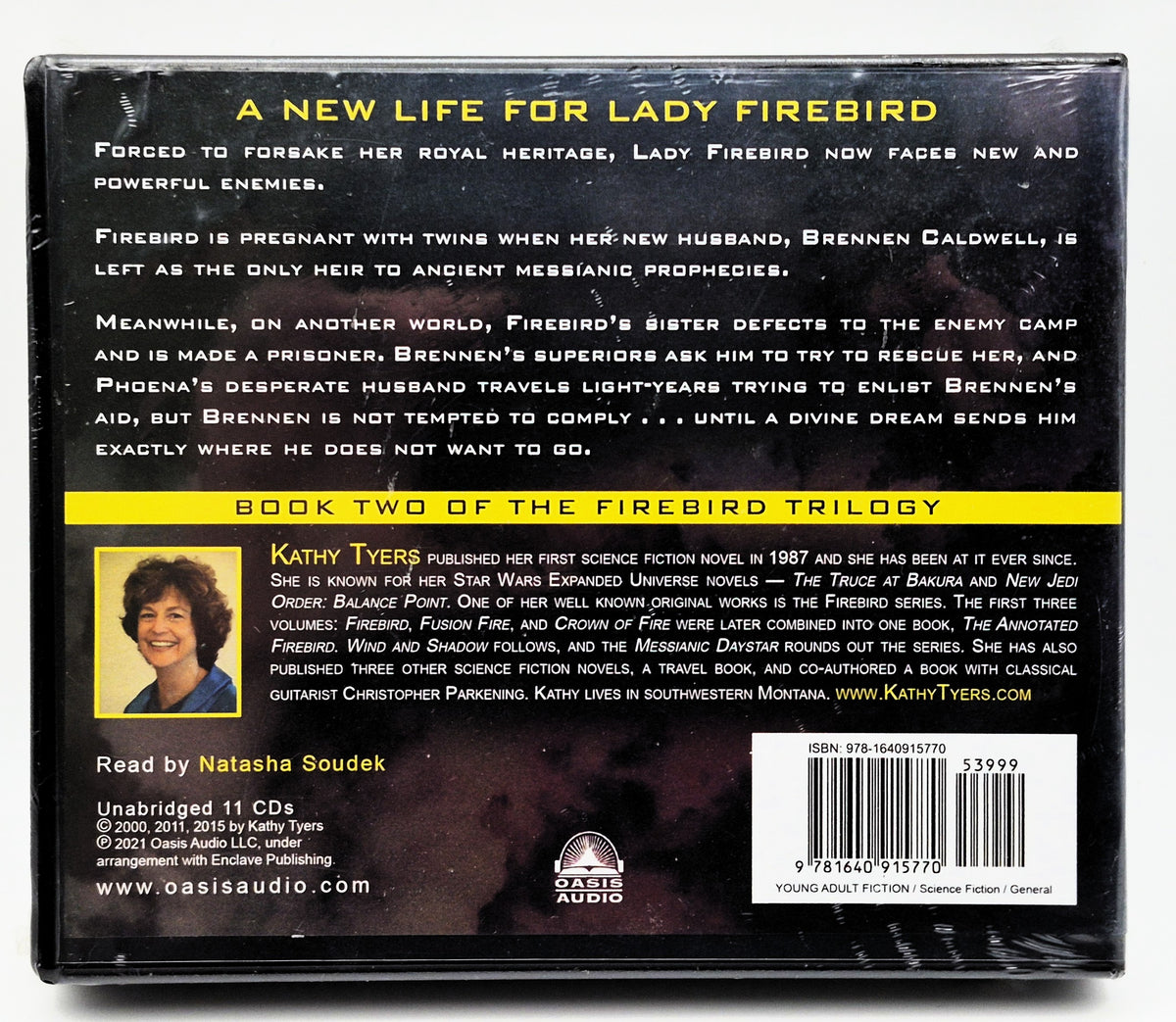 Fusion Fire #2 von Kathy Tyers (Firebird-Reihe, Hörbuch, Neu, 2021, Oasis Audio)