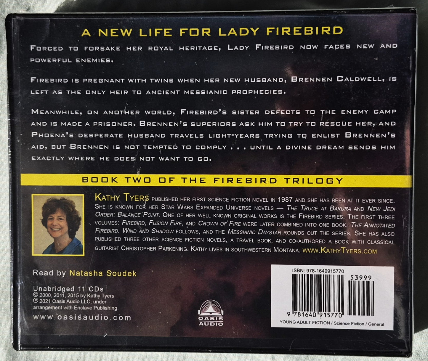 Fusion Fire #2 von Kathy Tyers (Firebird-Reihe, Hörbuch, Neu, 2021, Oasis Audio)