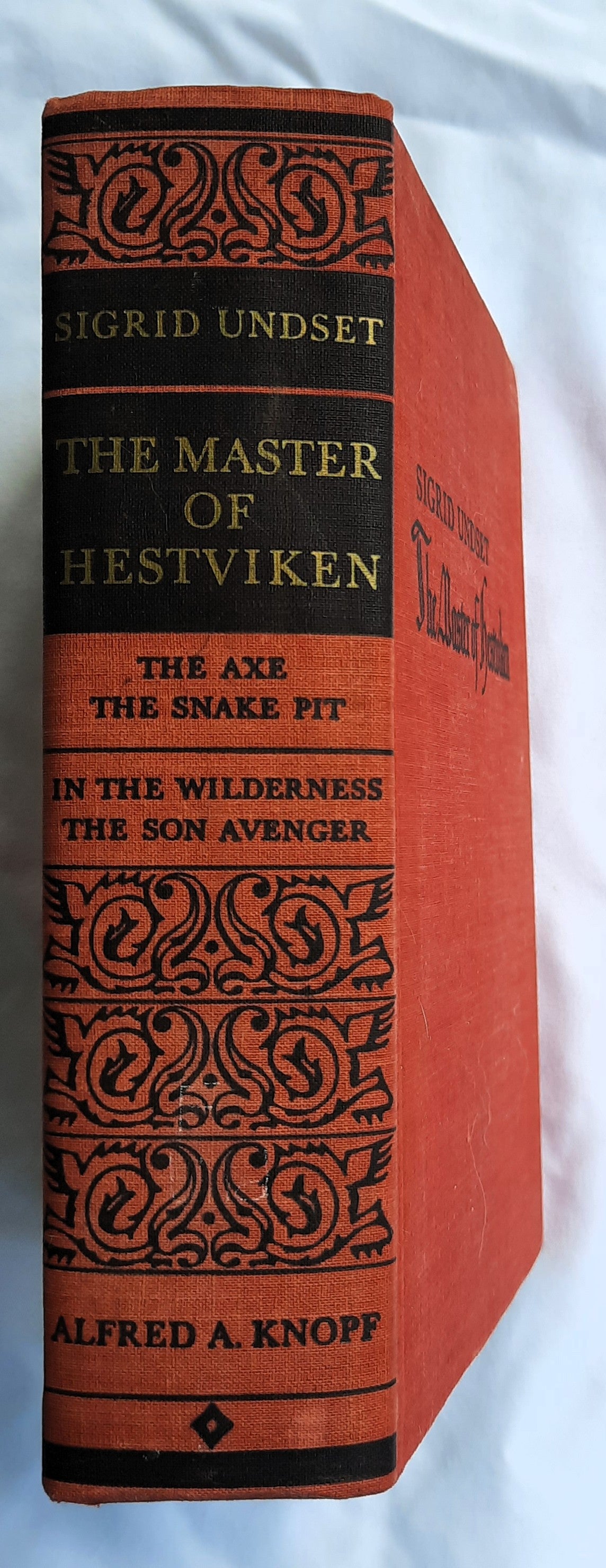 The Master of Hestviken by Sigrid Undset (Very Good, 1962, HC, 994 pages, Alfred A. Knopf)