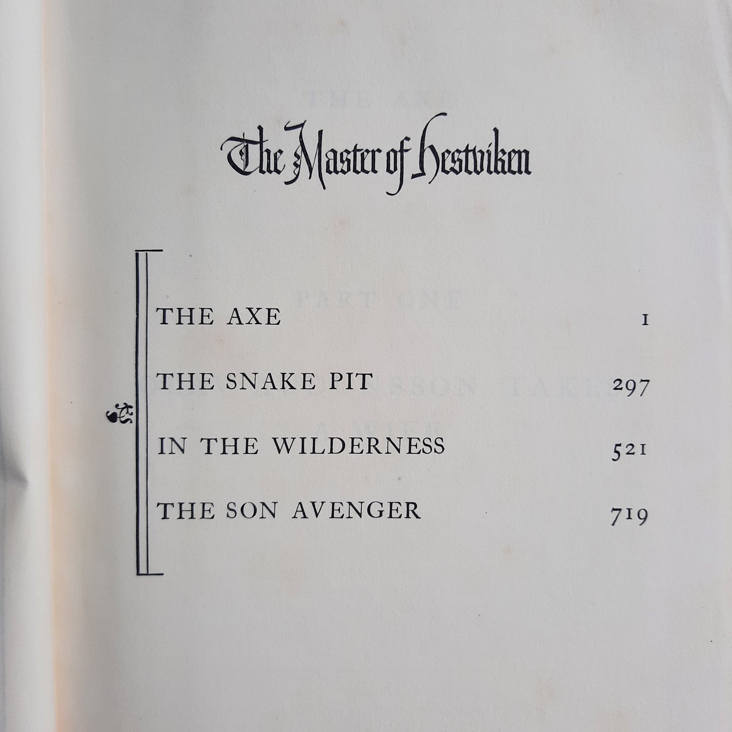 The Master of Hestviken by Sigrid Undset (Very Good, 1962, HC, 994 pages, Alfred A. Knopf)