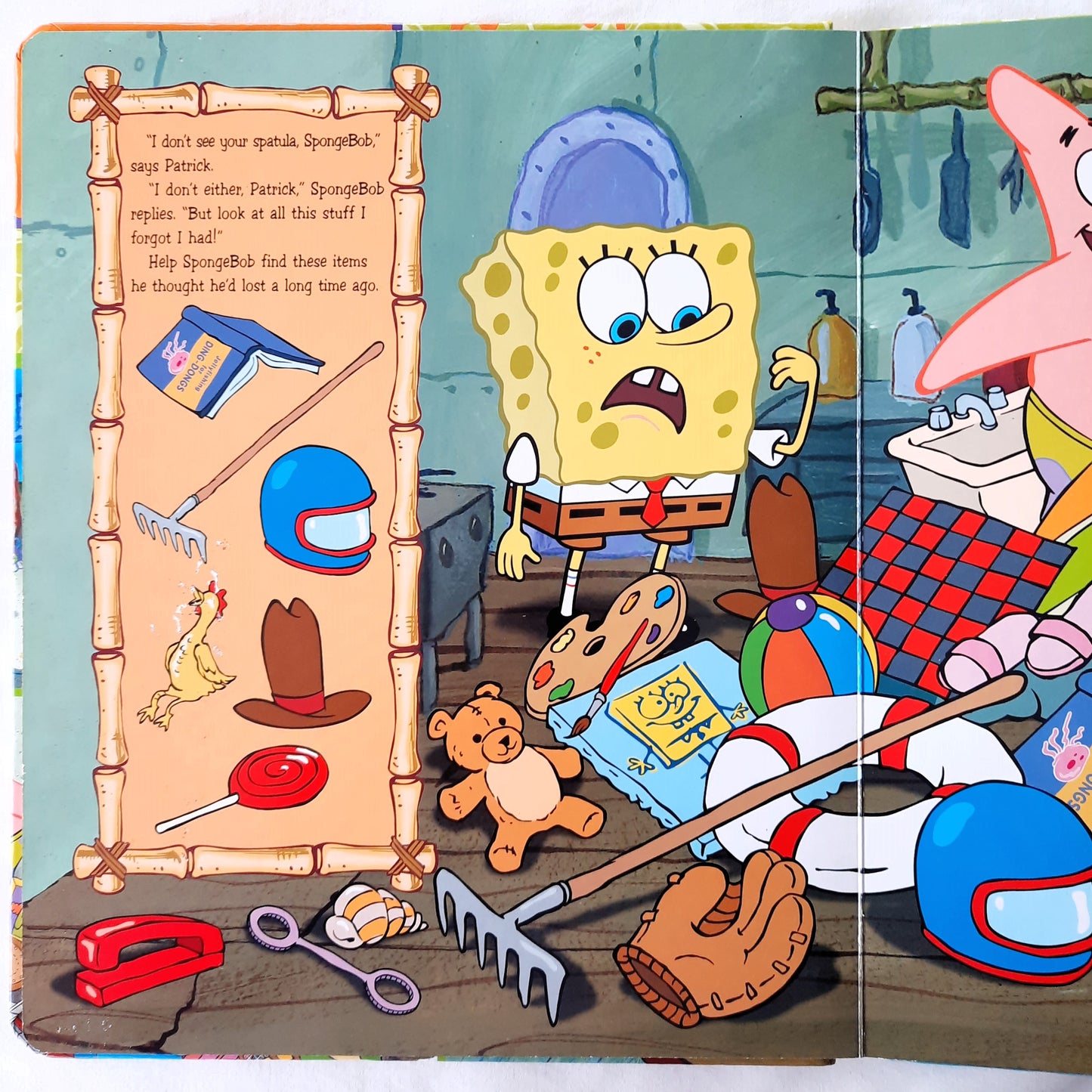 Spongebob Squarepants (First Look and Find, Very good, 2007, Board Book, 16 pages, Viacom Int'l)