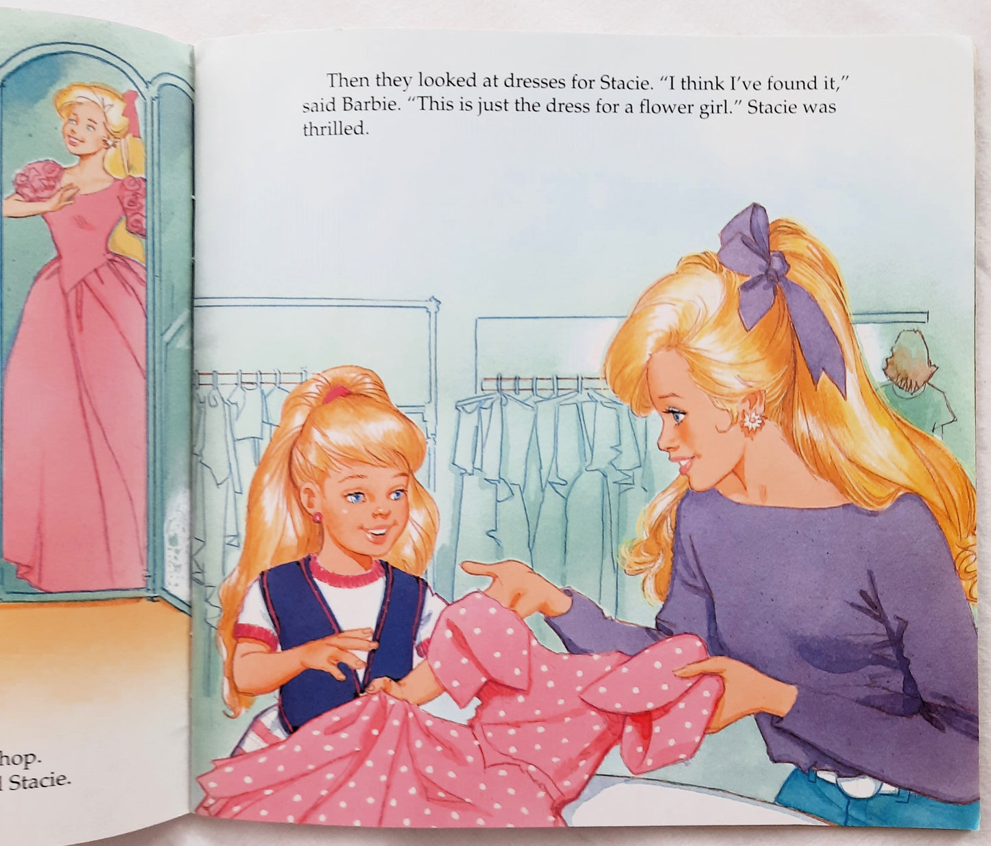 Dear Barbie: The Wonderful Wedding by Jean Waricha (Good, 1996, Pbk, 24 pages, Golden Press)