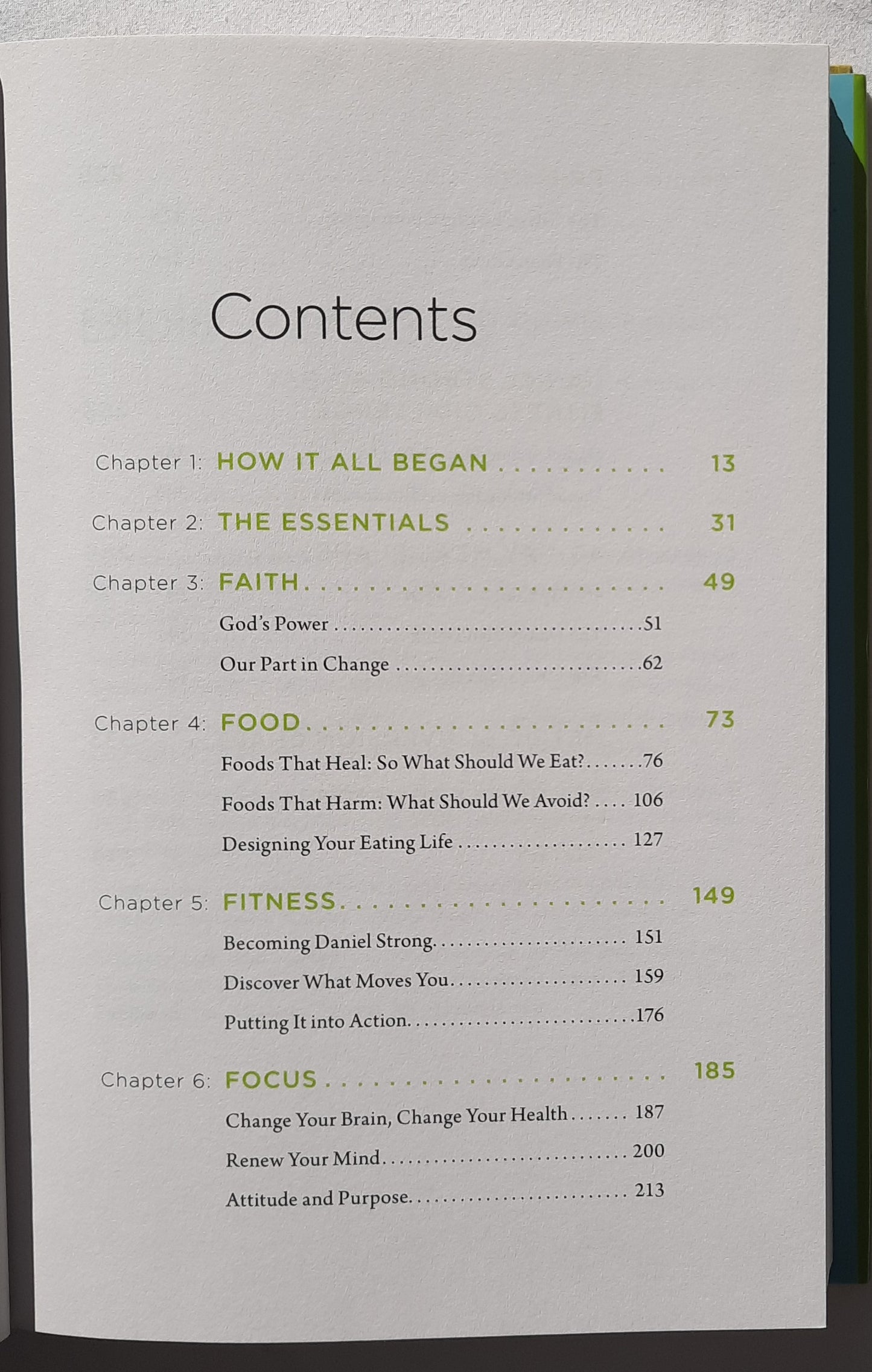 The Daniel Plan: 40 Days to a Healthier Life by Rick Warren; Daniel Amen; Mark Hyman (Very good, 2013, HC, 362 pages, Zondervan)