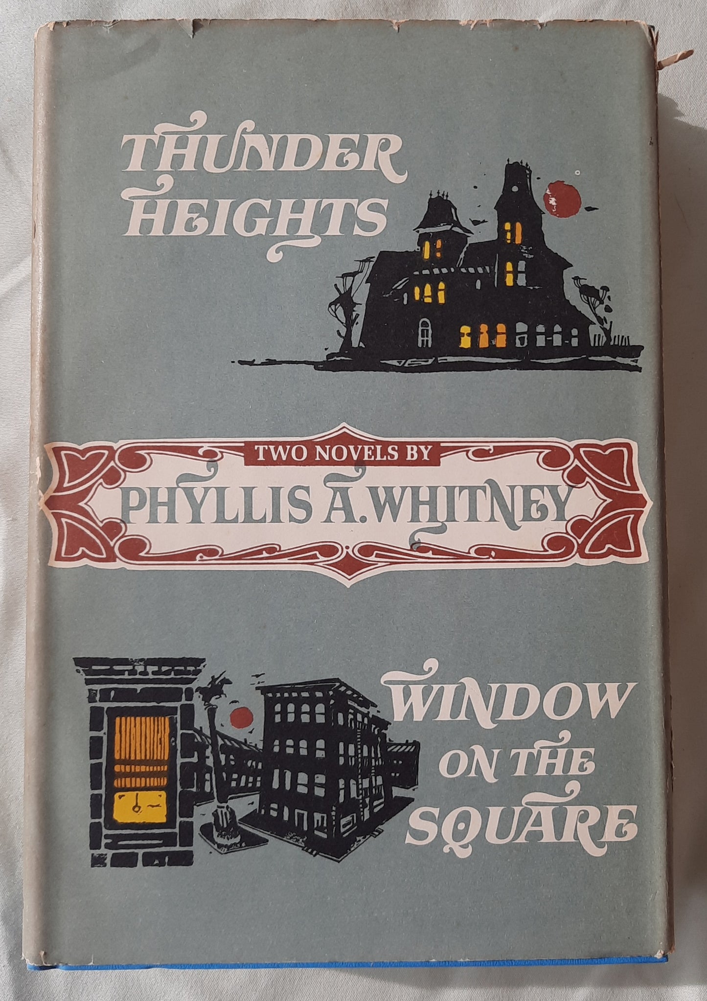 Thunder Heights / Window on the Square by Phyllis A. Whitney (Very good, 1960, HC, 505 pages, Meredith Press)