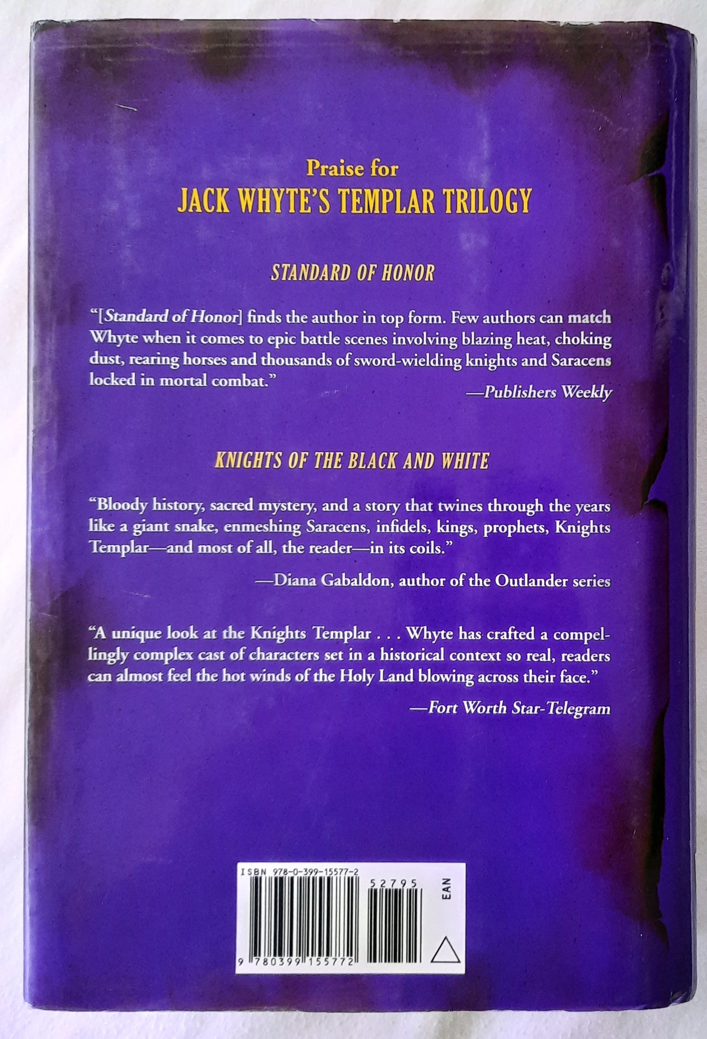 Order in Chaos by Jack Whyte (Templar Trilogy #3, Good, 2009, HC, 549 pages, G.P. Putnam's Sons)