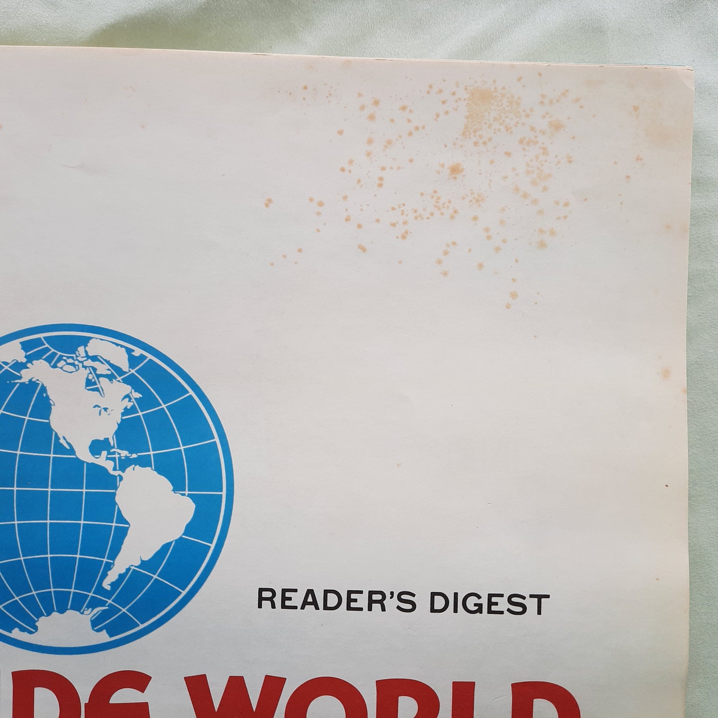 Reader's Digest Wide World Atlas (Very Good, 1979, HC, 240 pages)