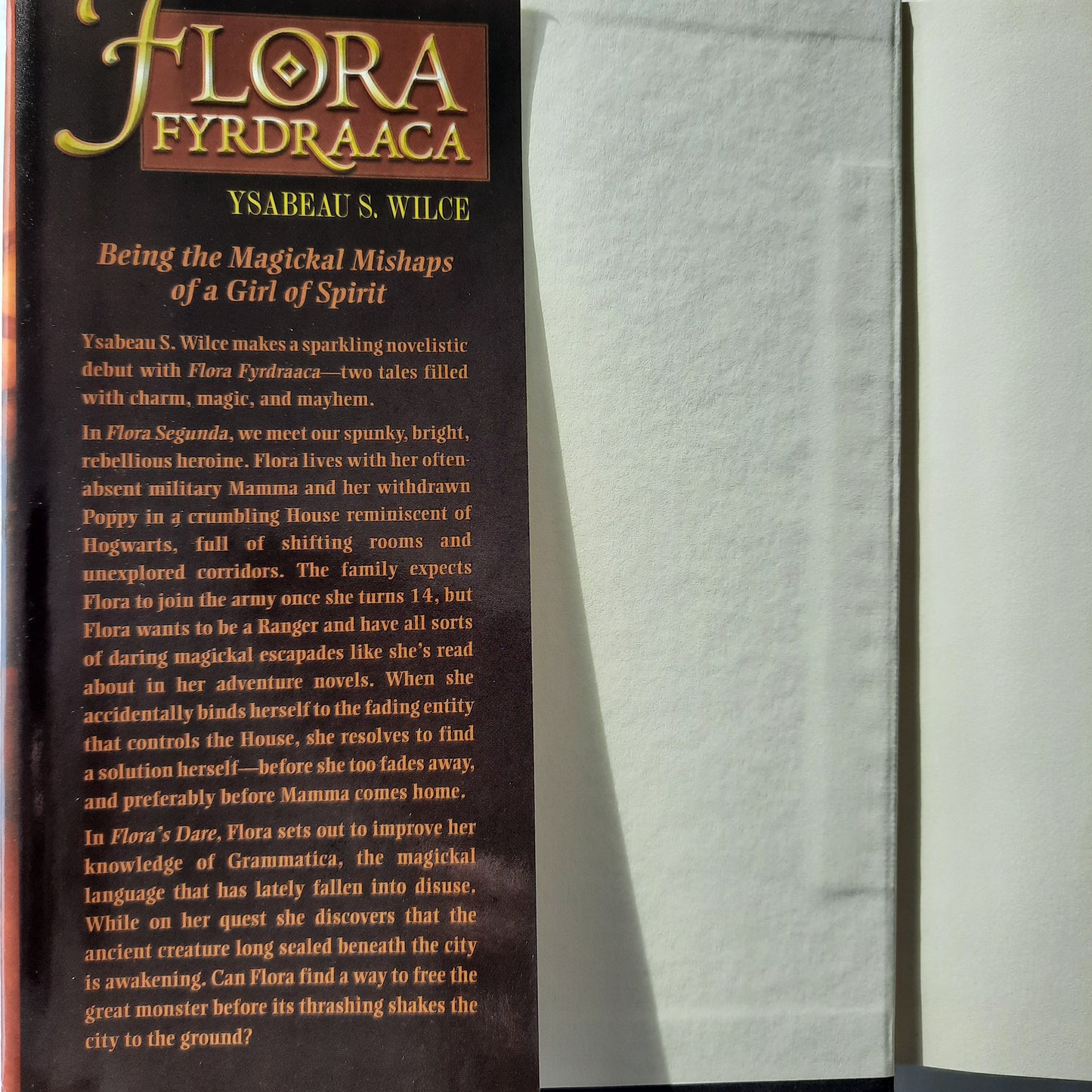 Flora Fyrdraaca: Flora Sedunga & Flora's Dare by Ysabeau S. Wilce (Very Good, 2009, HC, 691 pages, Science Fiction Book Club)