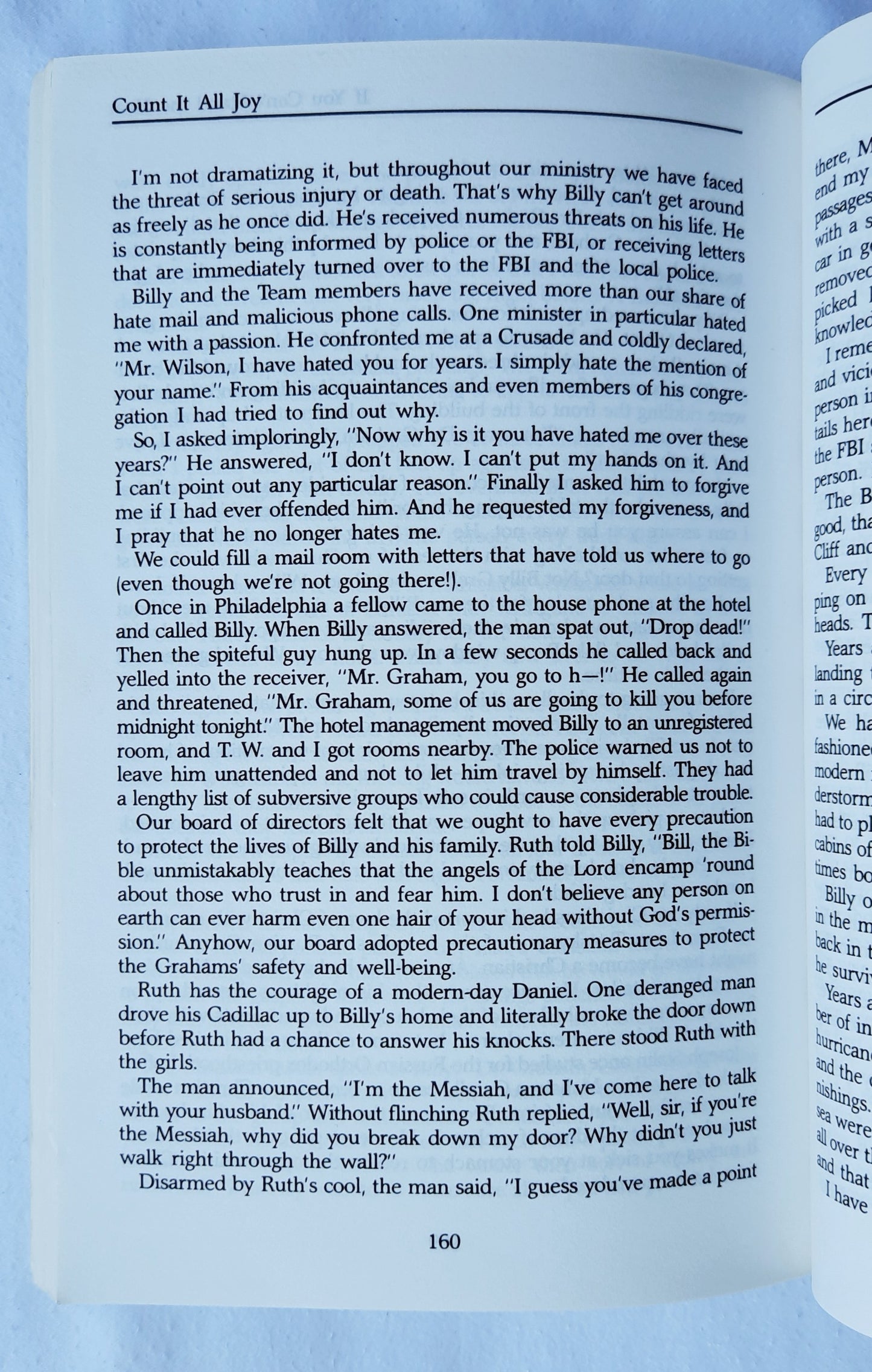 Count It All Joy by Grady Wilson (Very Good, 1984, Pbk, 203 pages, Broadman Press)