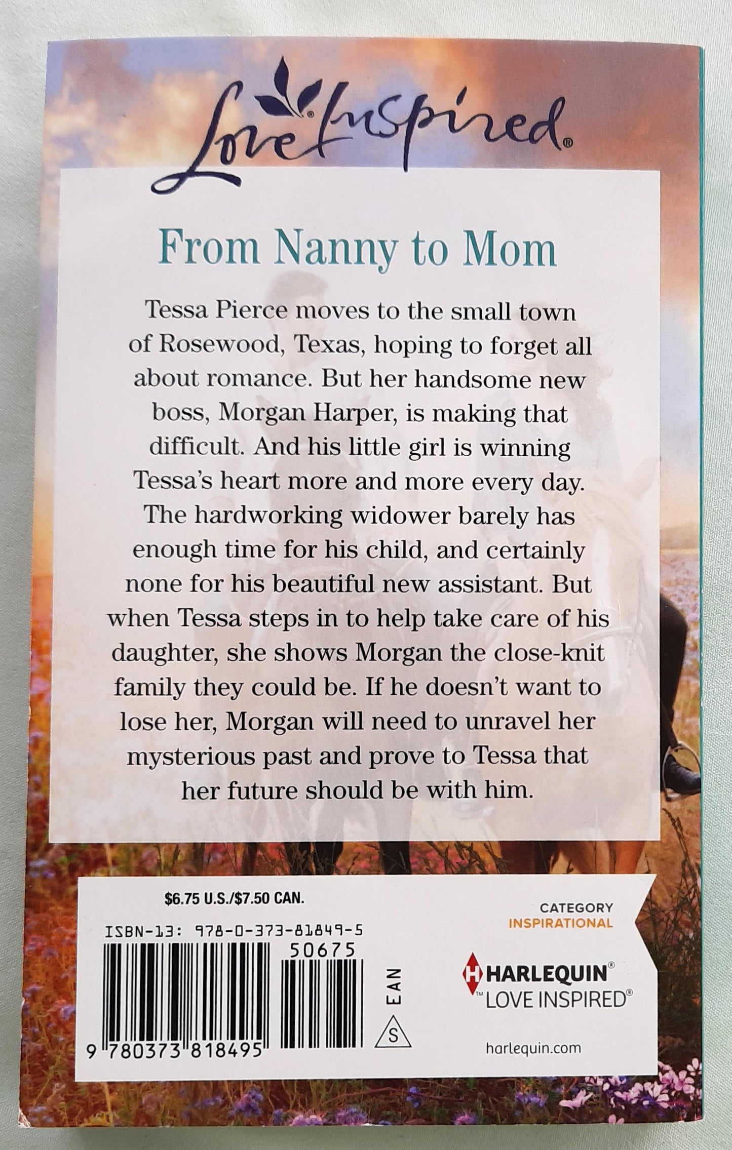 Falling for Her Boss by Bonnie K. Winn (Rosewood Texas, Very good, 2015, PBk, 283 pages, Harlequin Love Inspired)