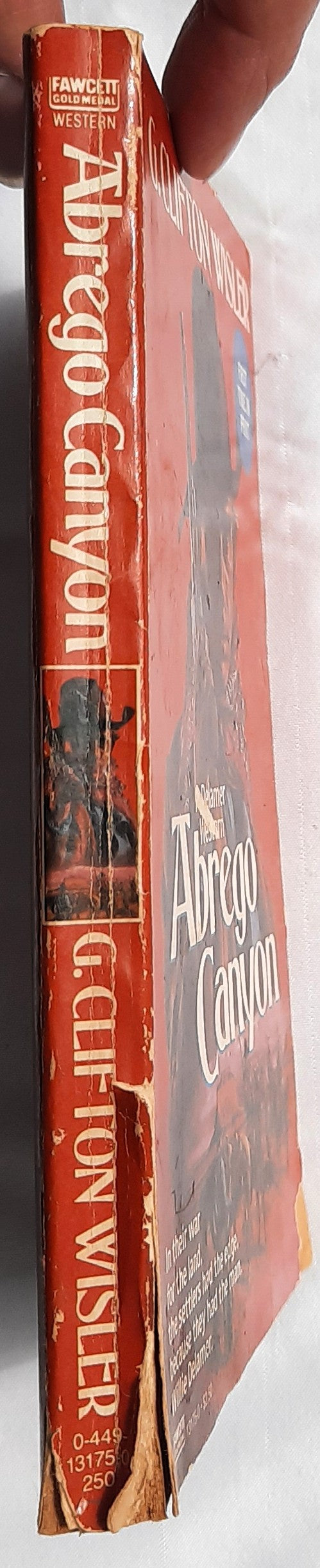 Abrego Canyon by G. Clifton Wisler (Acceptable, 1987, Pbk, 179 pages, Ballentine Books)